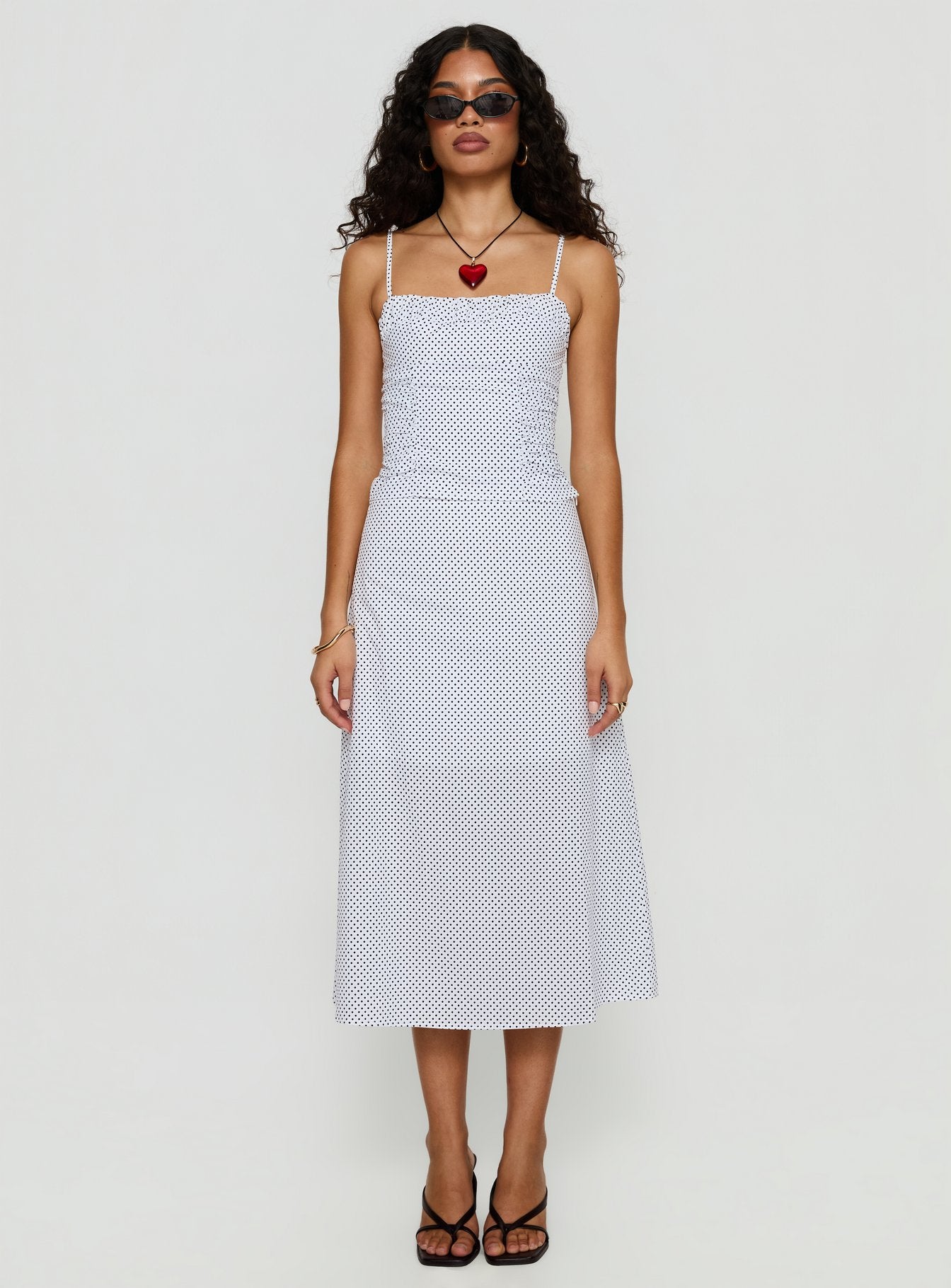 Shining Mirrors Set White / Black Polka - Image 7