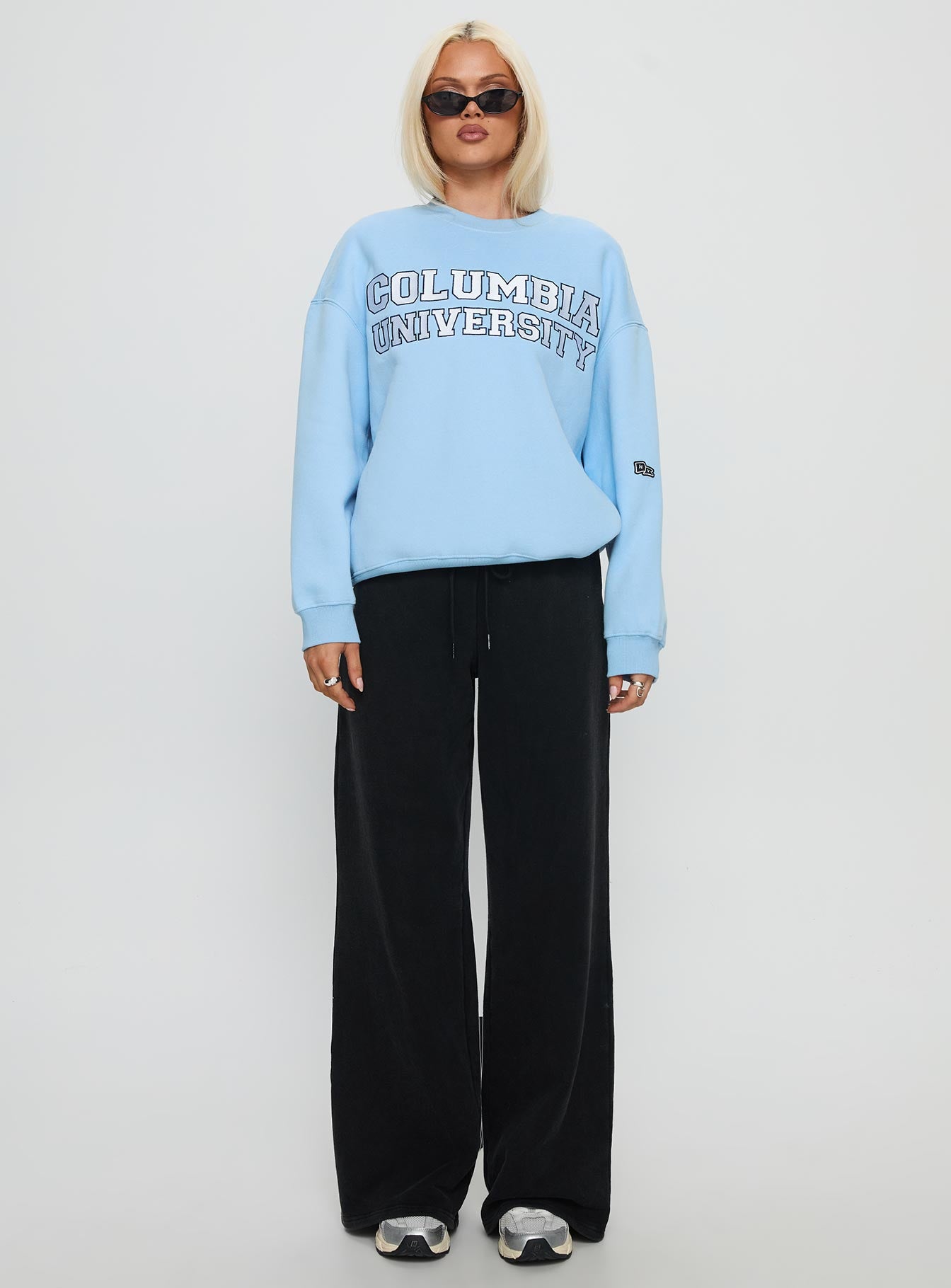 Columbia Offside Crewneck Sweatshirt Blue - Image 6