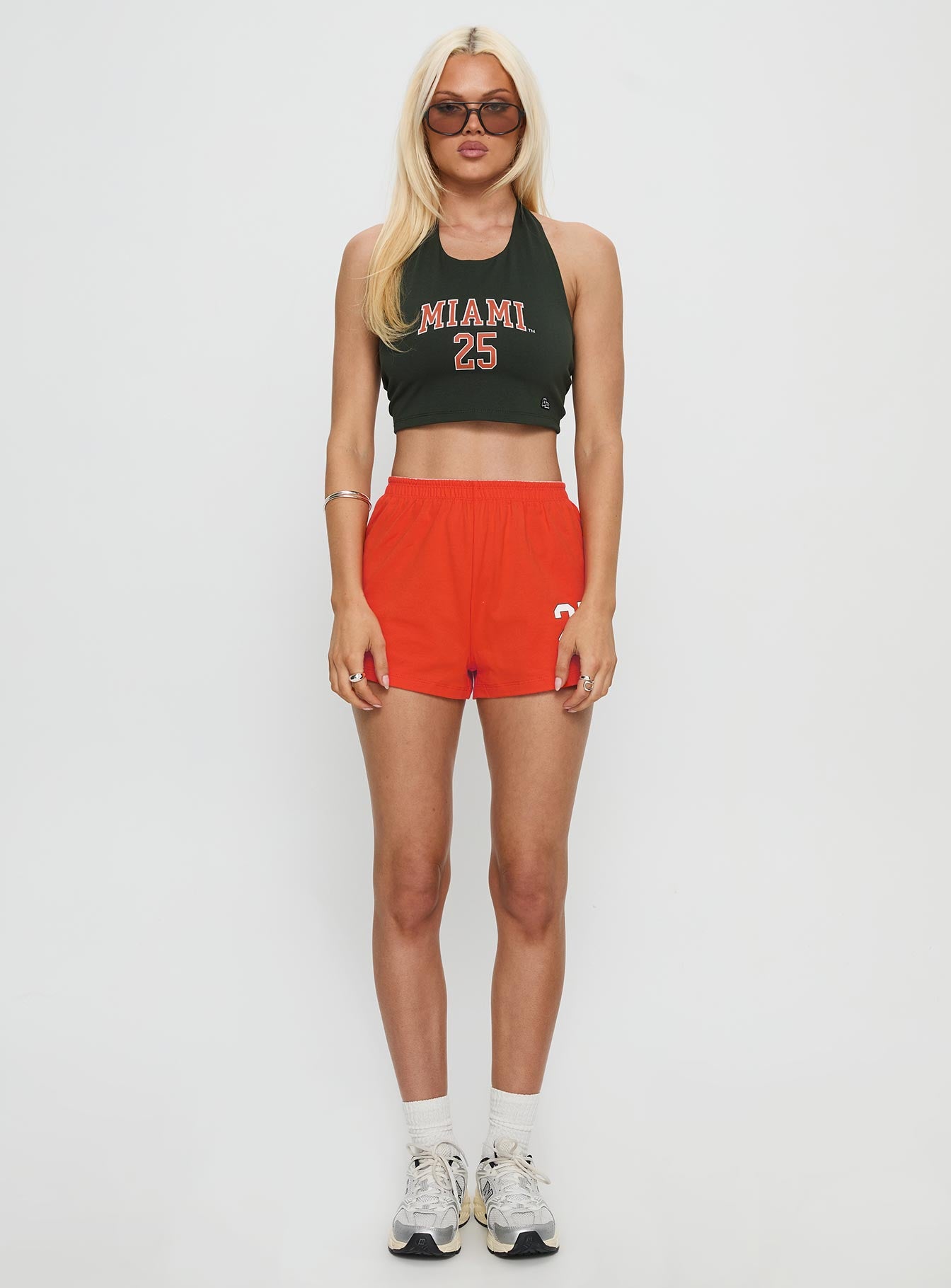 Miami Soffee Shorts Orange - Image 7