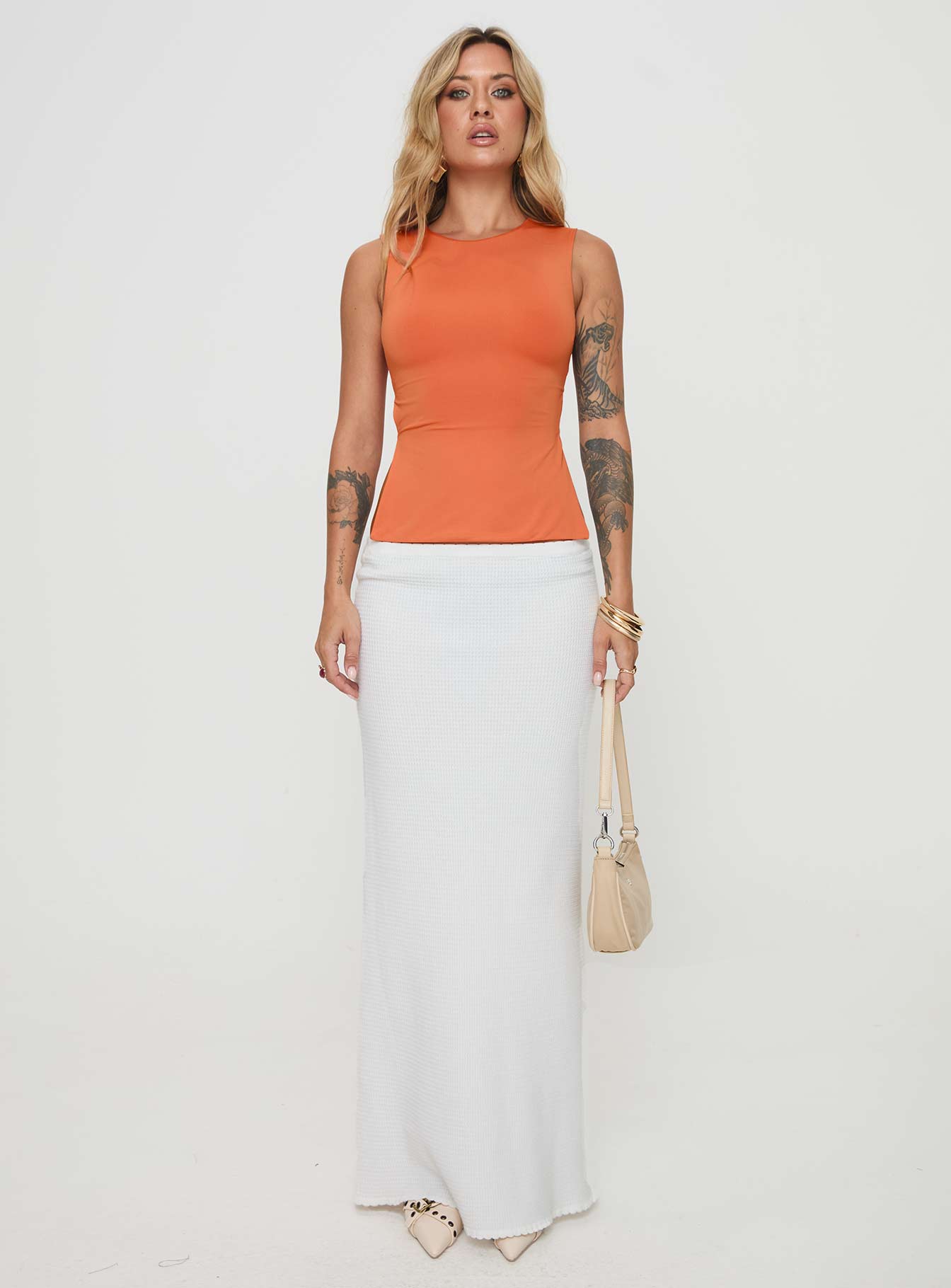 Uzo Top Orange - Image 7