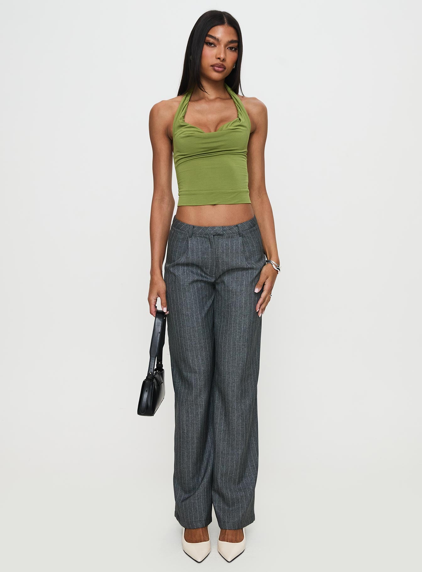 Broadcast Pants Grey Pinstripe - Image 7