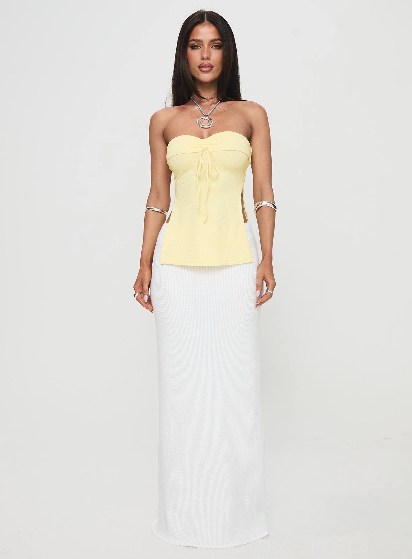 Laurenita Longline Tube Top Yellow - Image 7