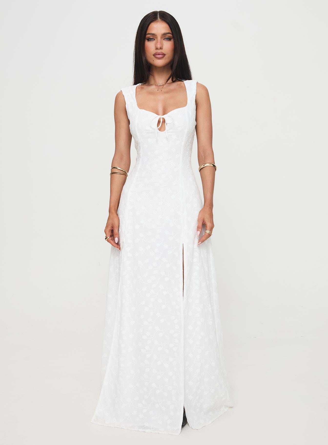 Good Game Maxi Dress White - Image 7