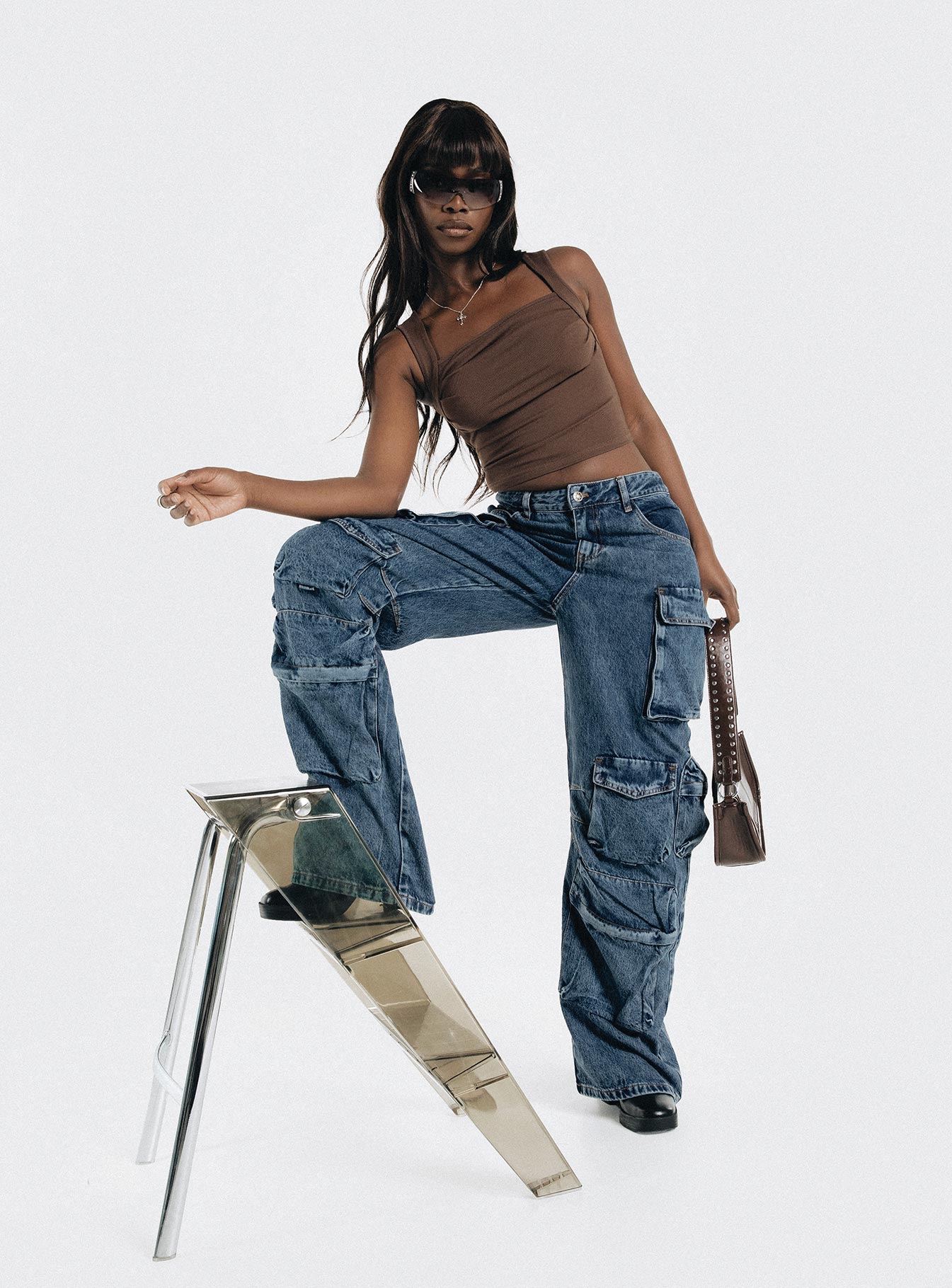 Smokeshow Jeans Blue Denim - Image 9