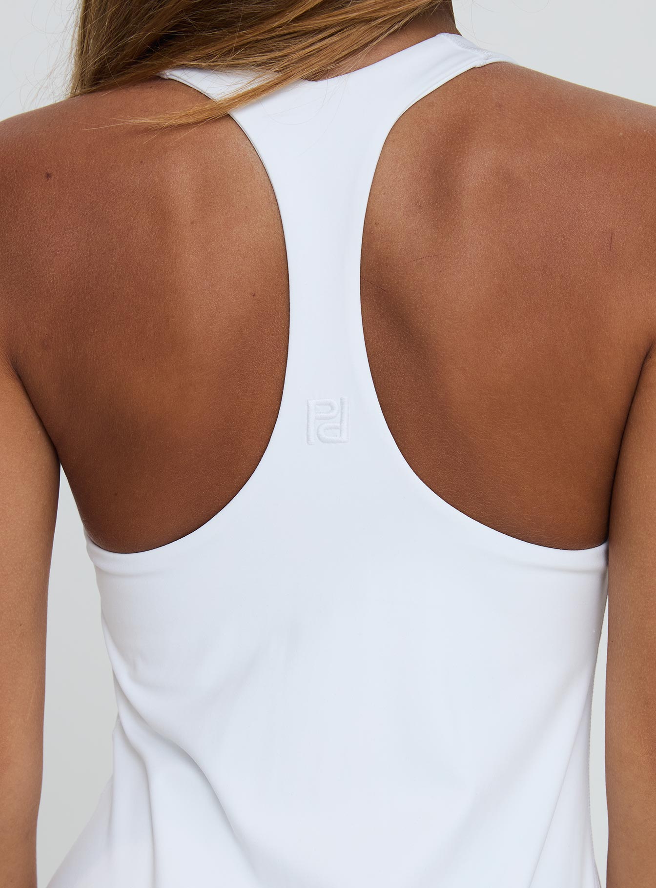 Challengers Active Halter Mini Dress White - Image 7