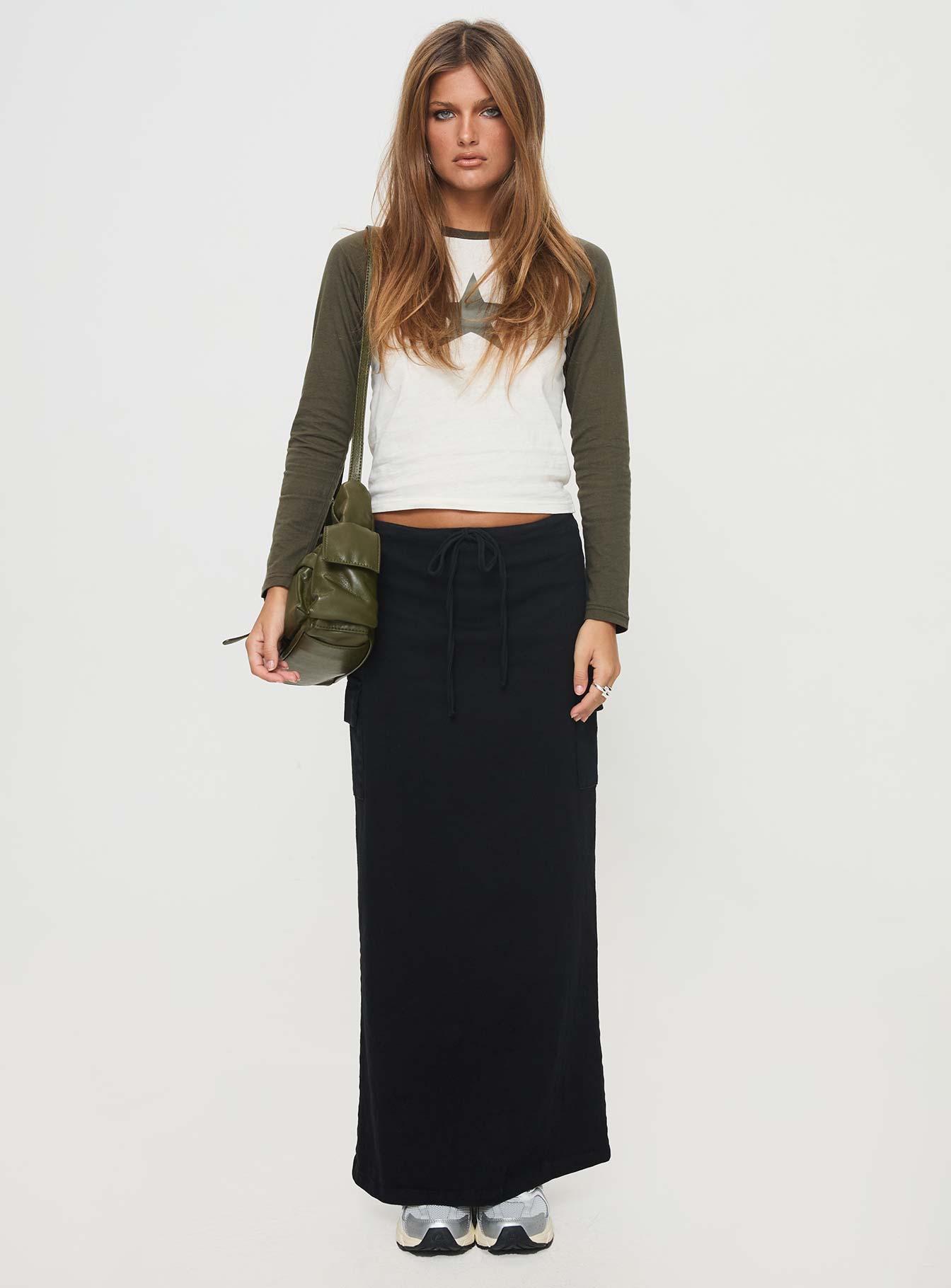 My Girl Maxi Skirt Black - Image 7