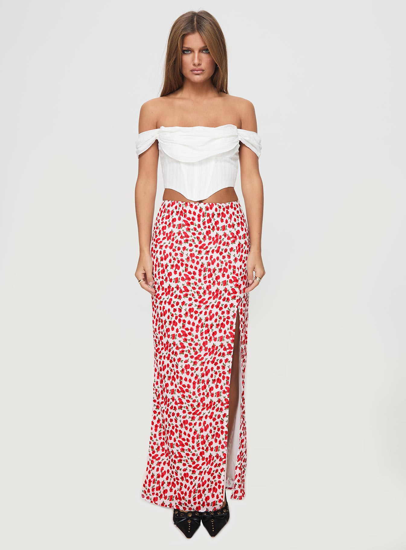 Bows & Bells Top White - Image 7