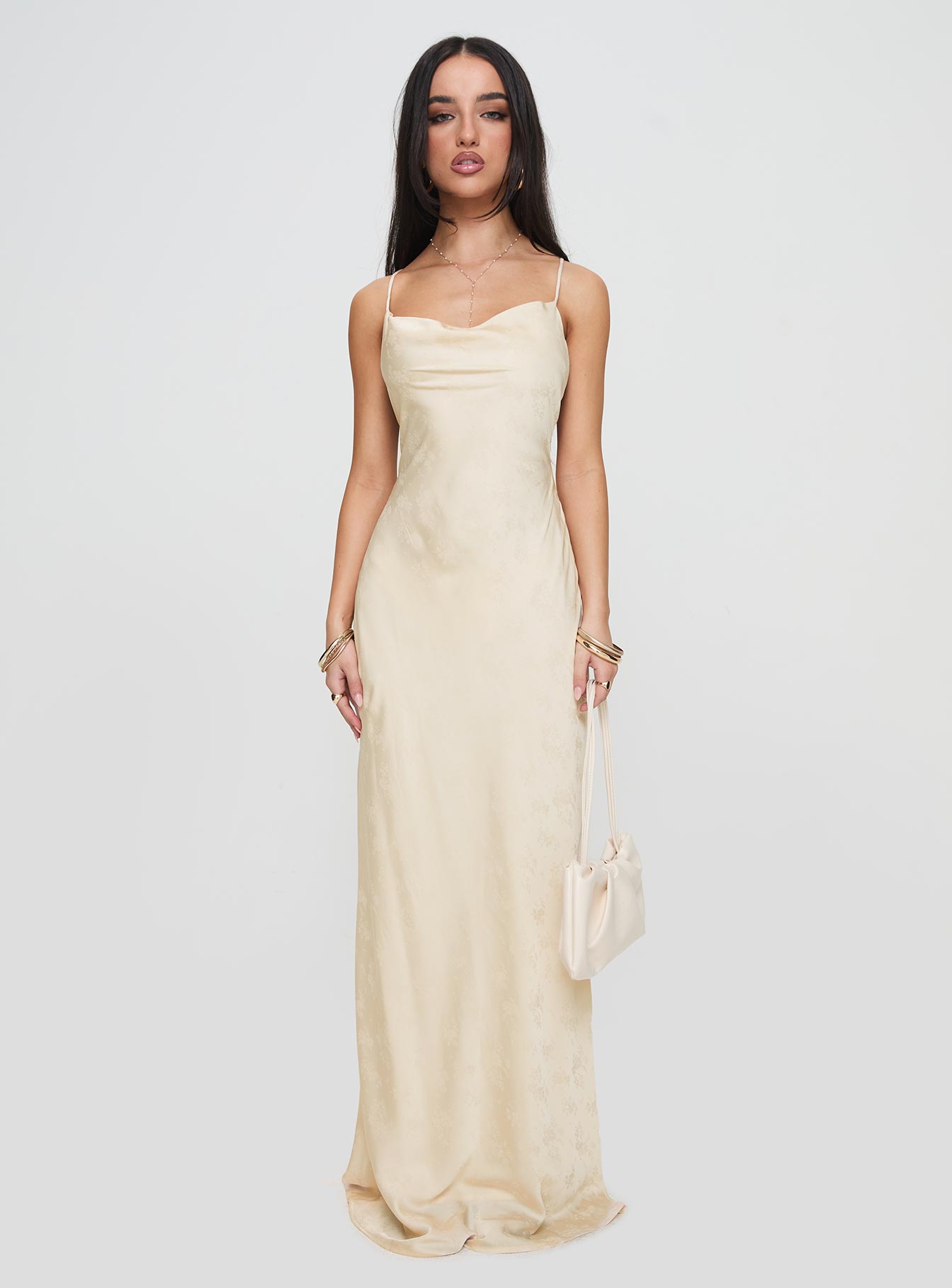 Esti Maxi Dress Champagne - Image 7
