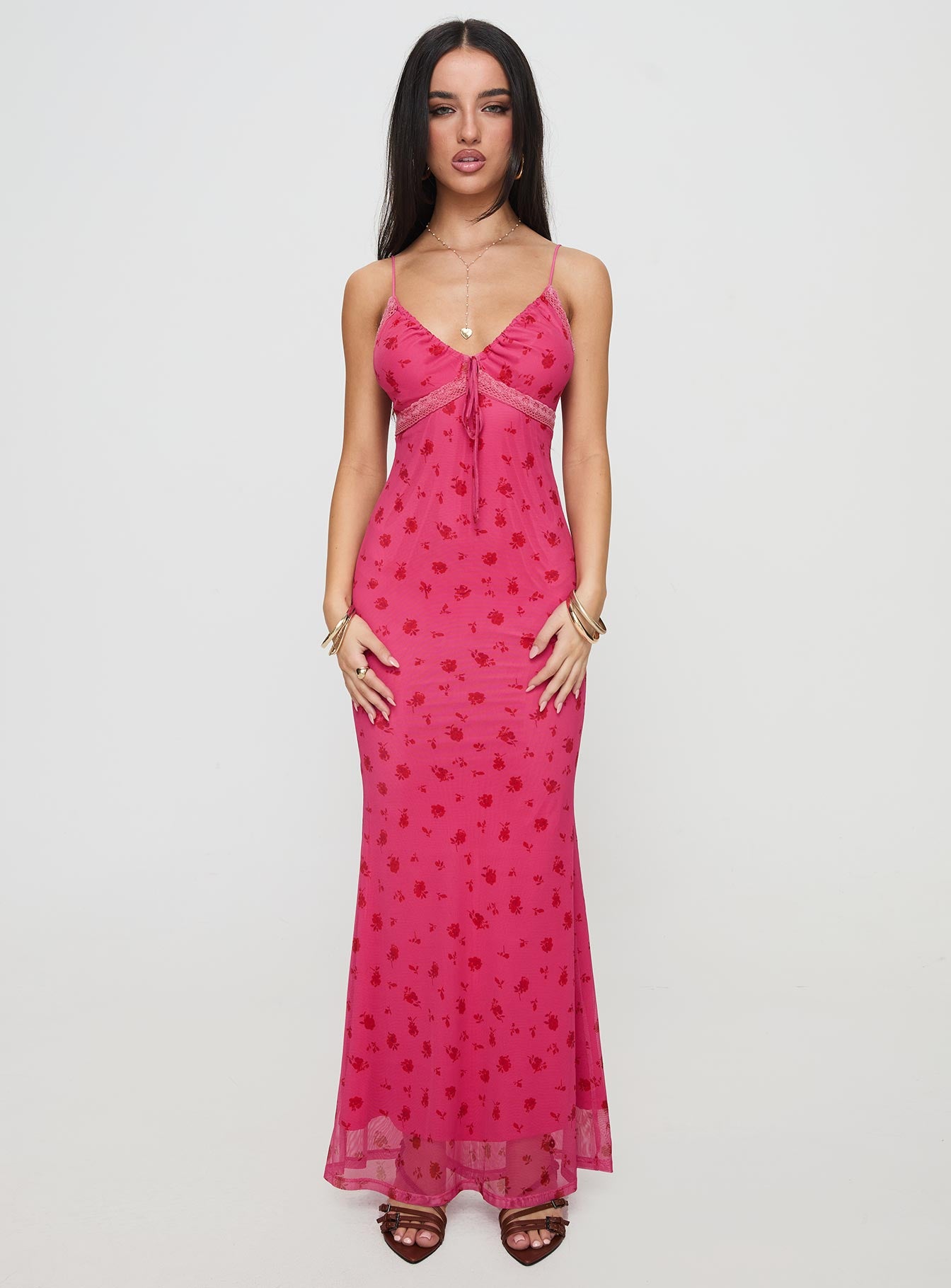 Nevelle Dress Pink Floral - Image 6