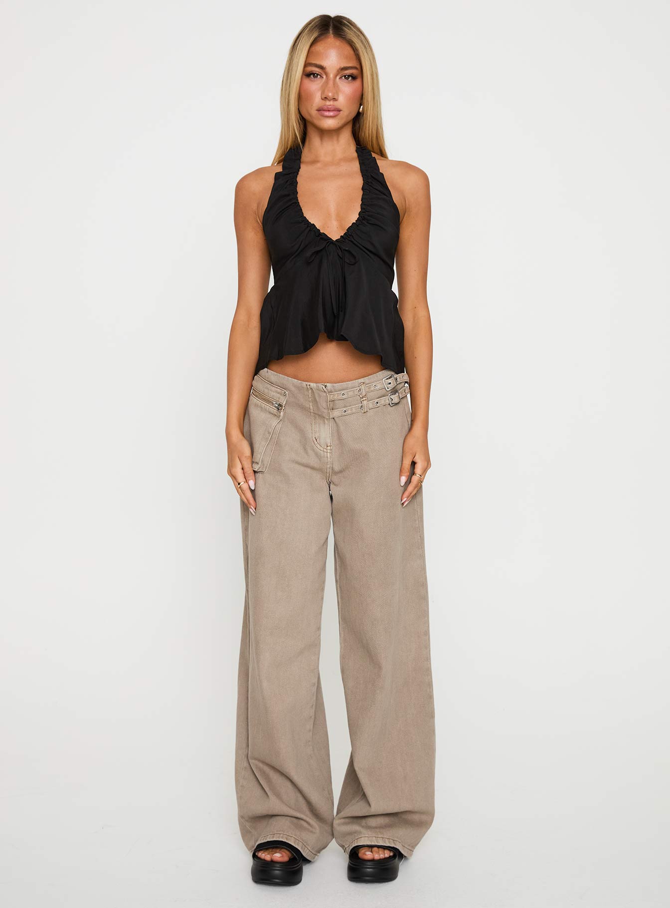 Gadot Halter Top Black - Image 7