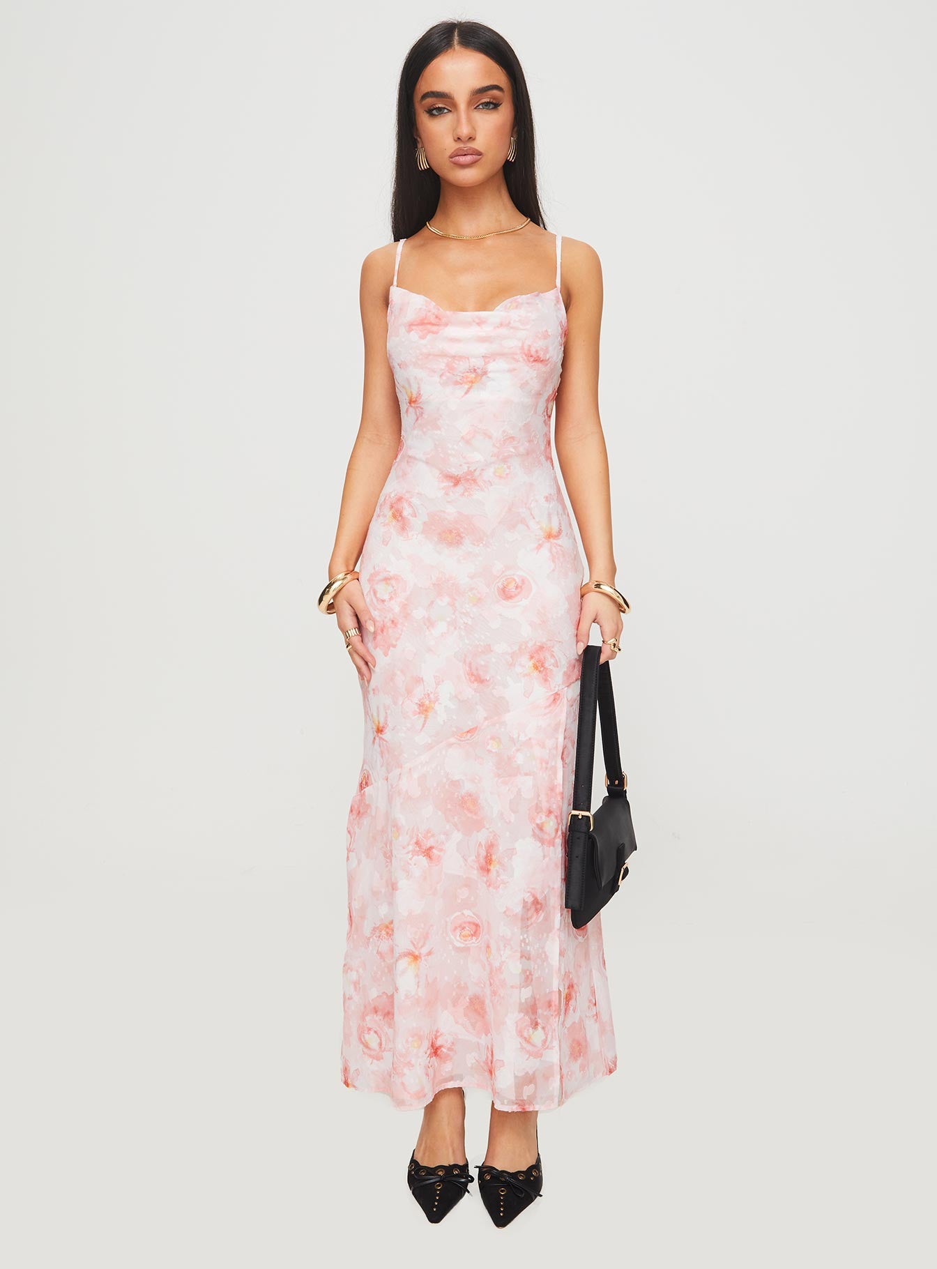 Mafalde Maxi Dress Pink - Image 6