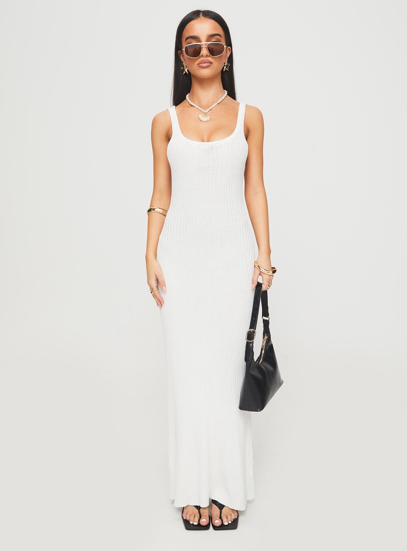 Spirited Maxi Dress White - Image 7