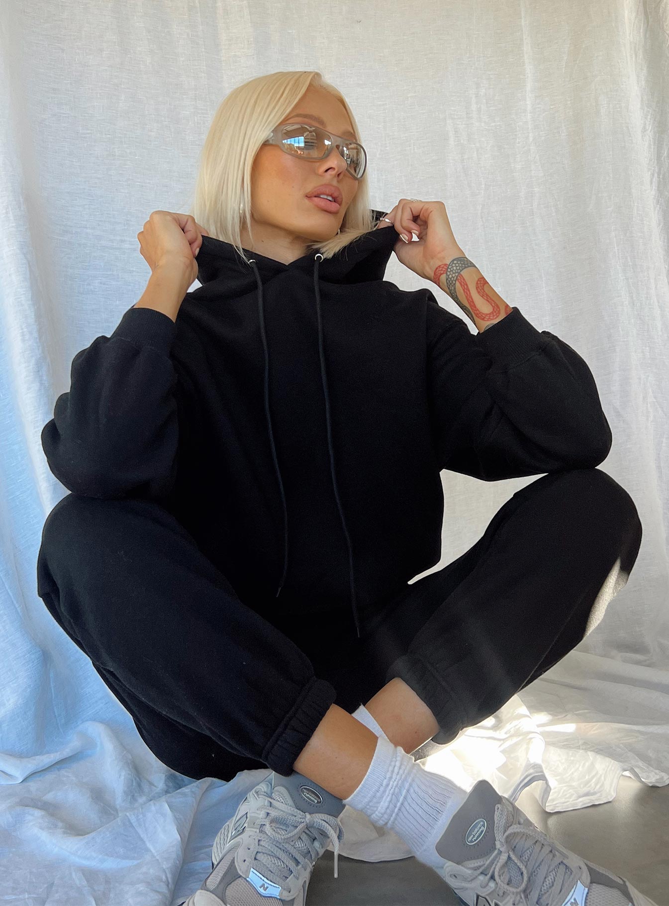 Lilly Butterfly Hoodie Black - Image 7