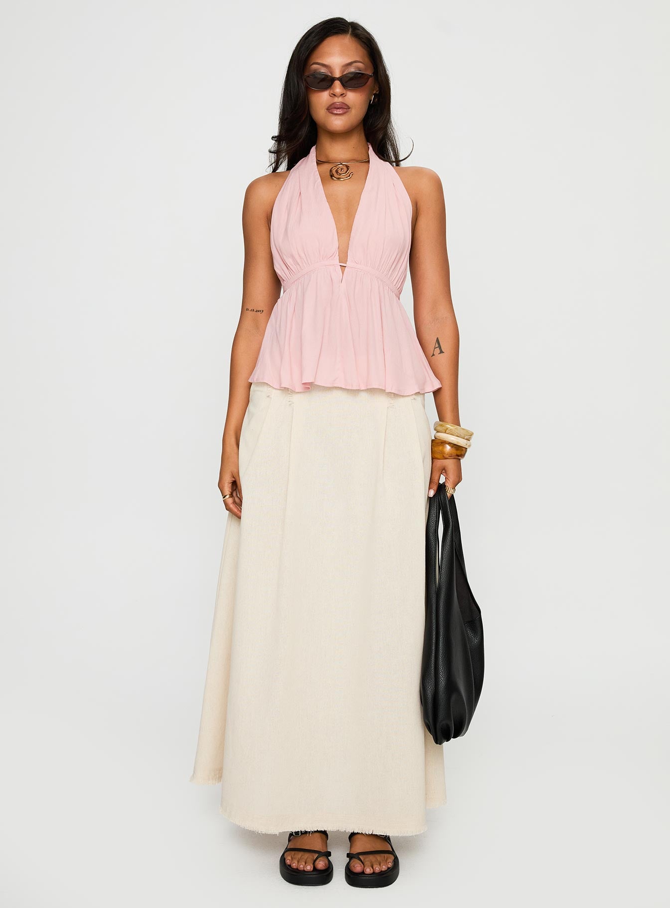 Saddler Halter Top Pink - Image 6