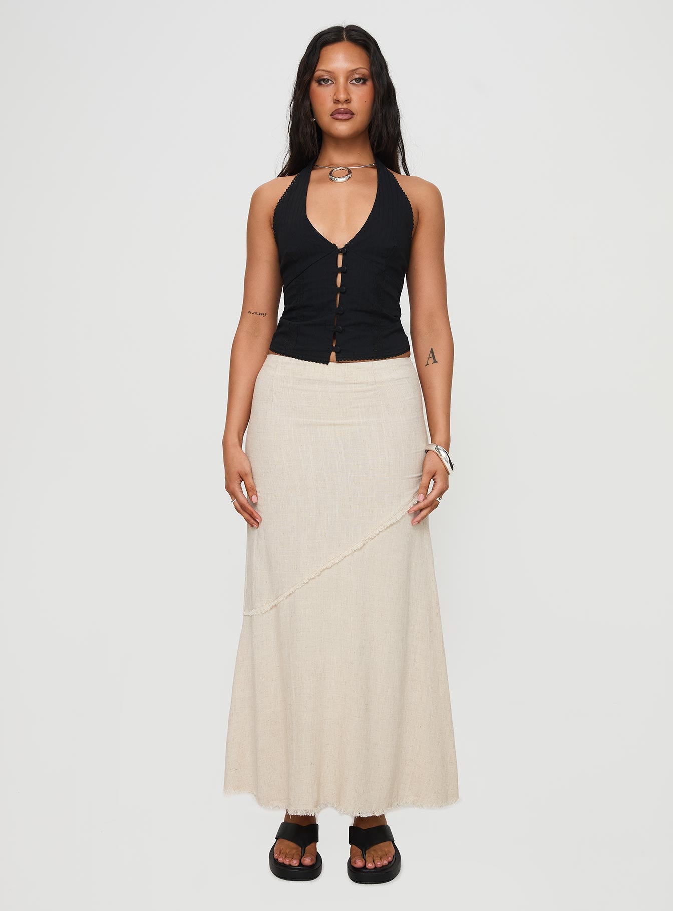 Vayda Halter Top Black - Image 6