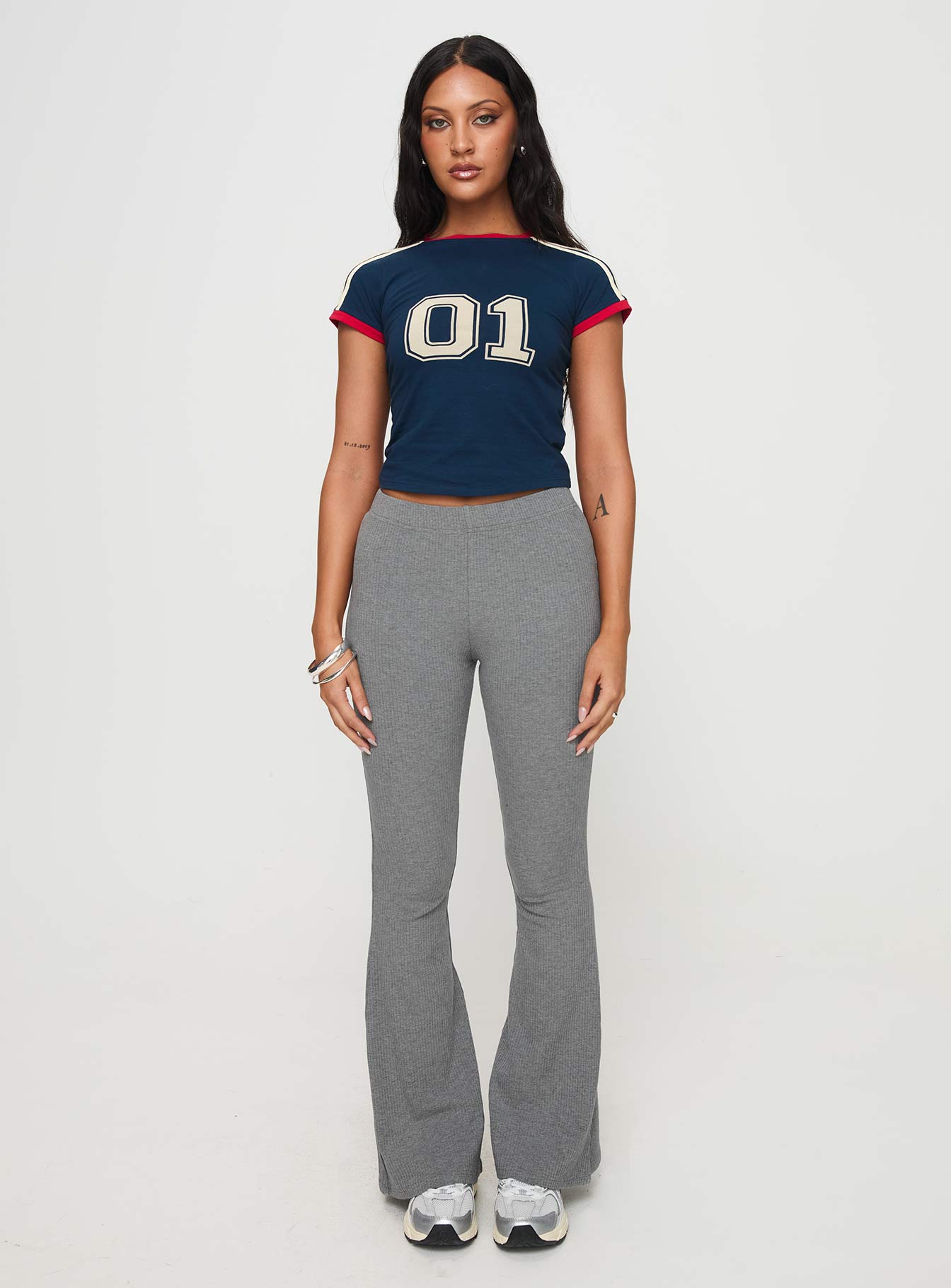 Ramirez Flared Pants Grey - Image 7