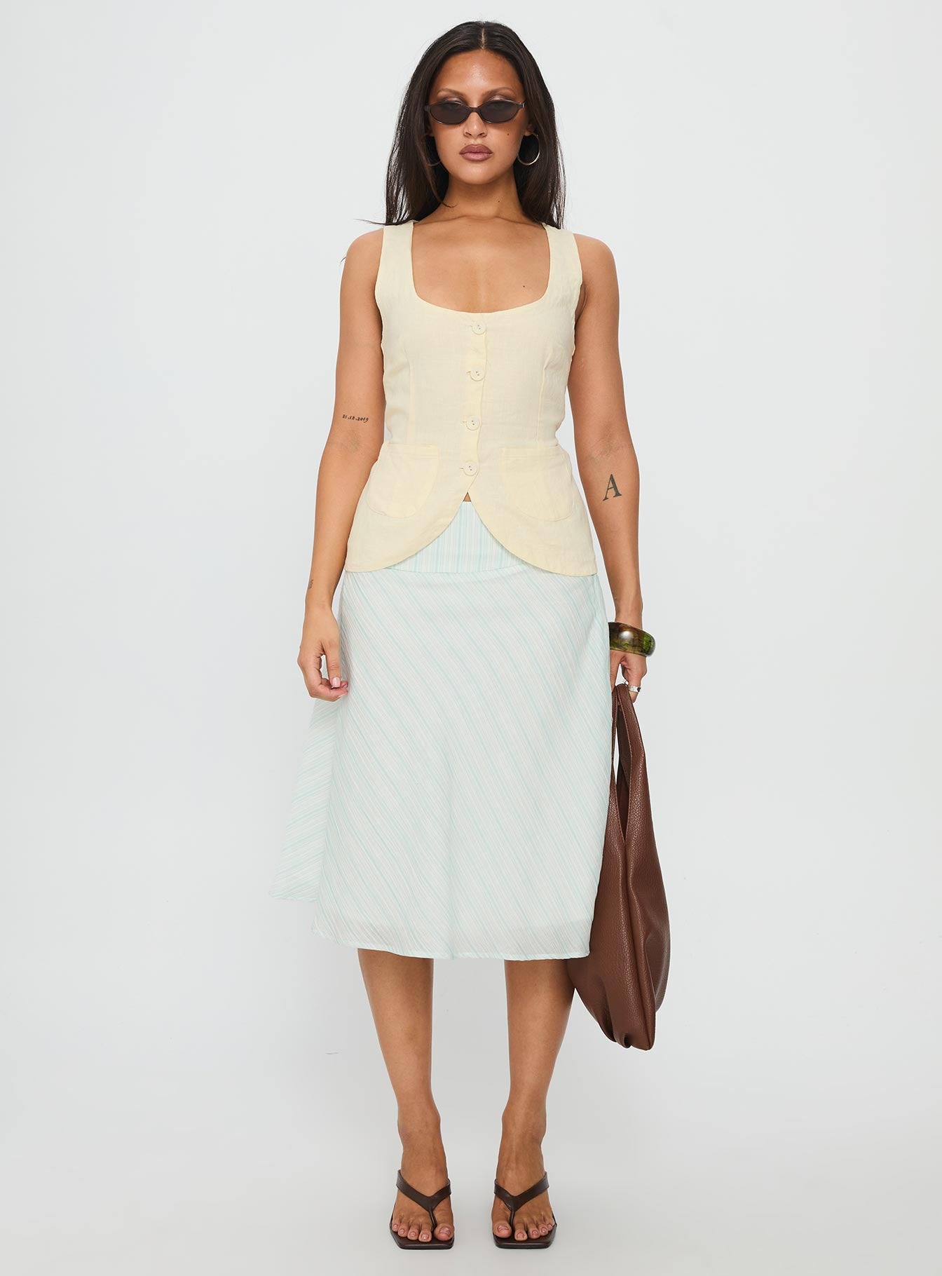 Spirito Vest Top Butter - Image 7