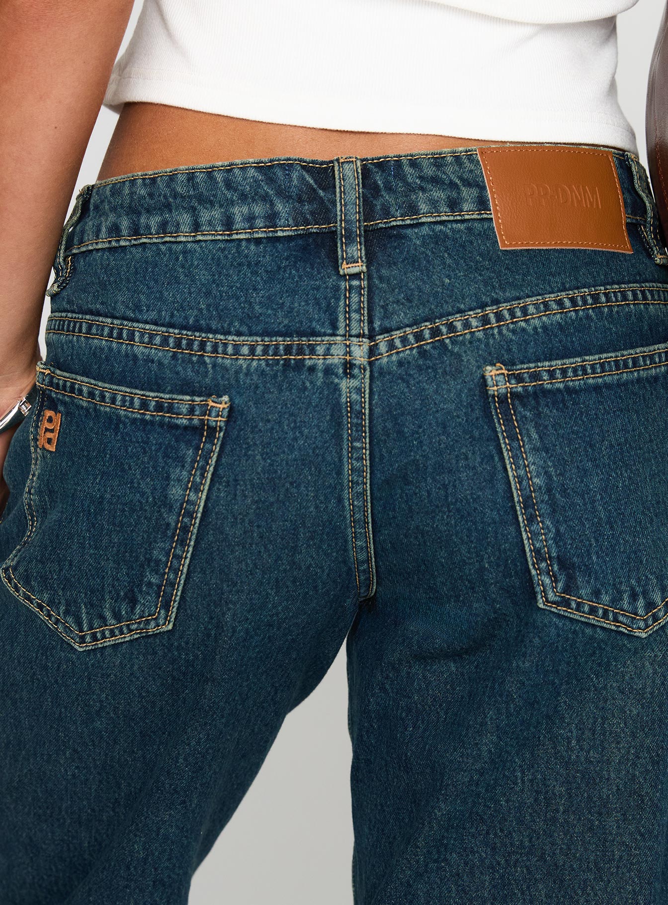 Cult Classic Longline Denim Shorts Vintage Wash - Image 7