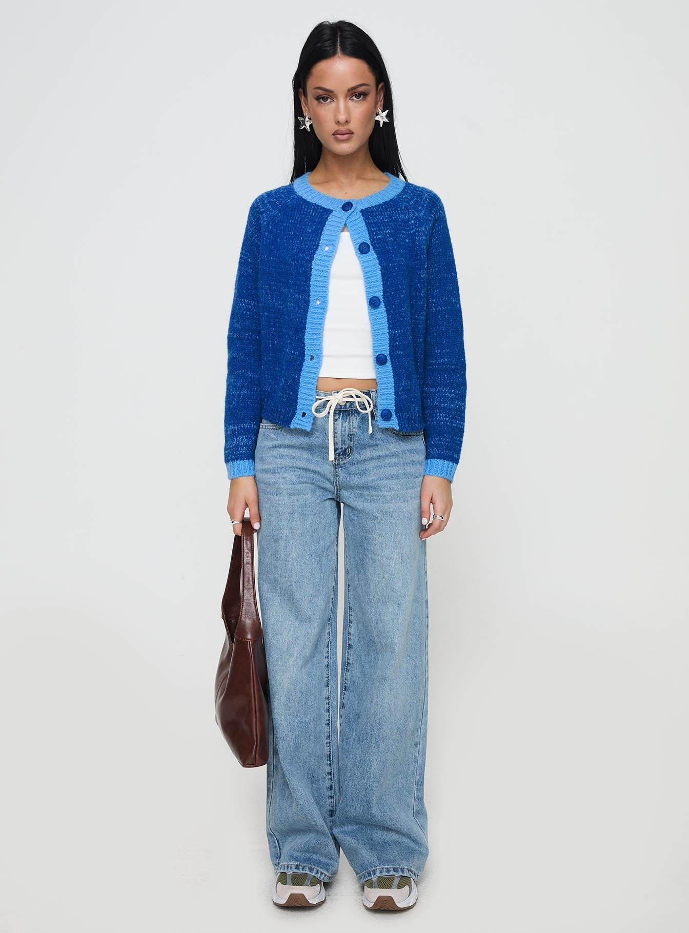 Oak Meadow Cardigan Blue - Image 7