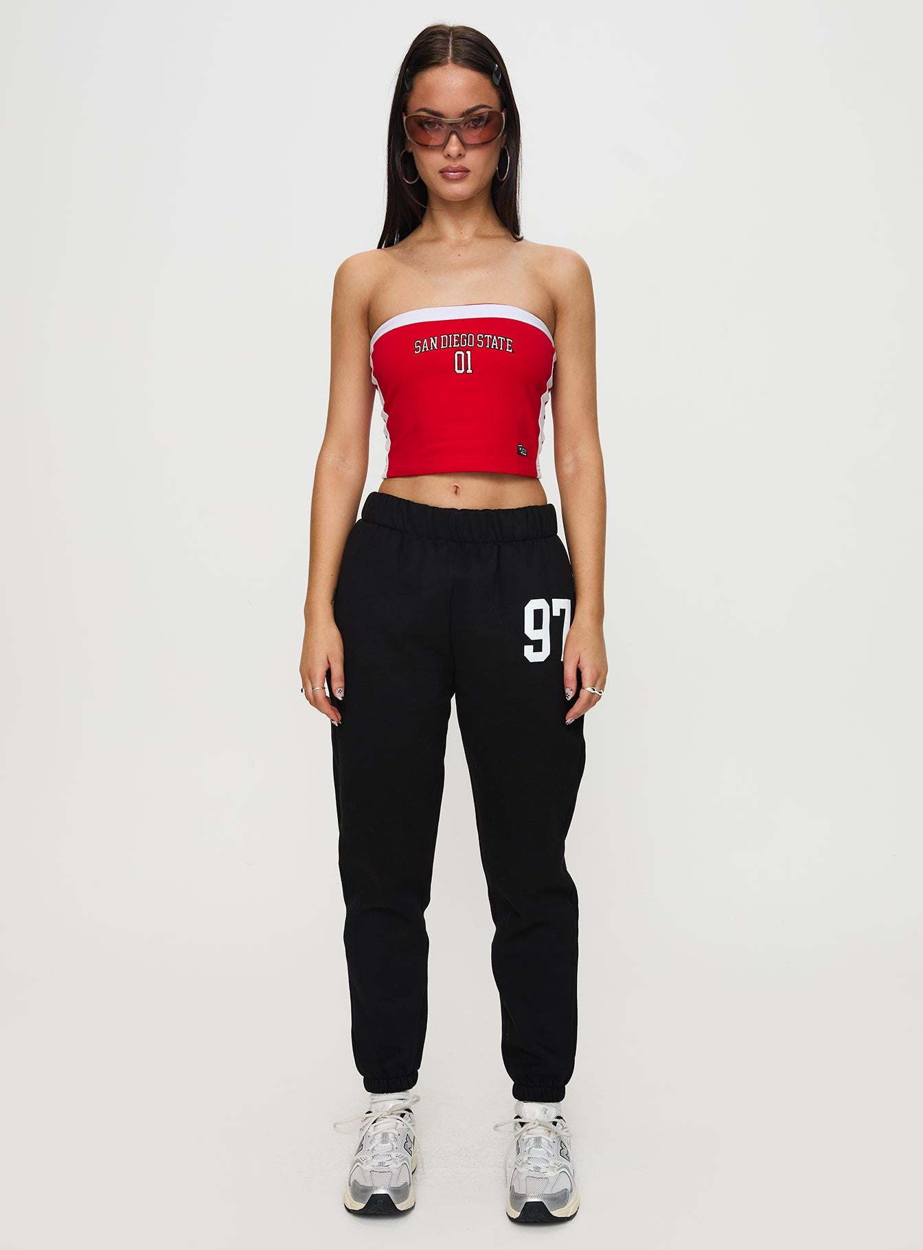 SDSU Sweatpants Black - Image 7