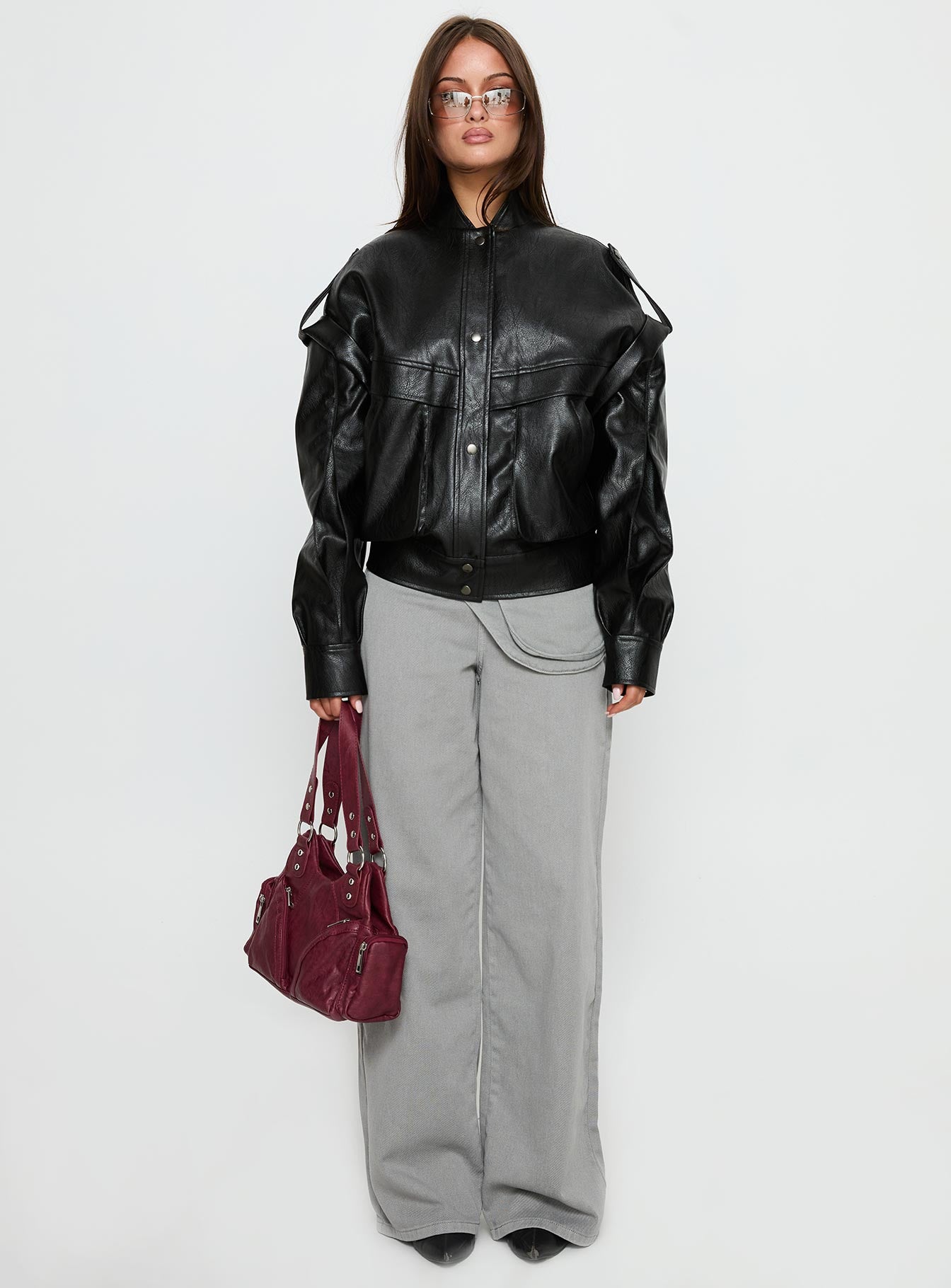 Madame Bomber Jacket Onyx - Image 7