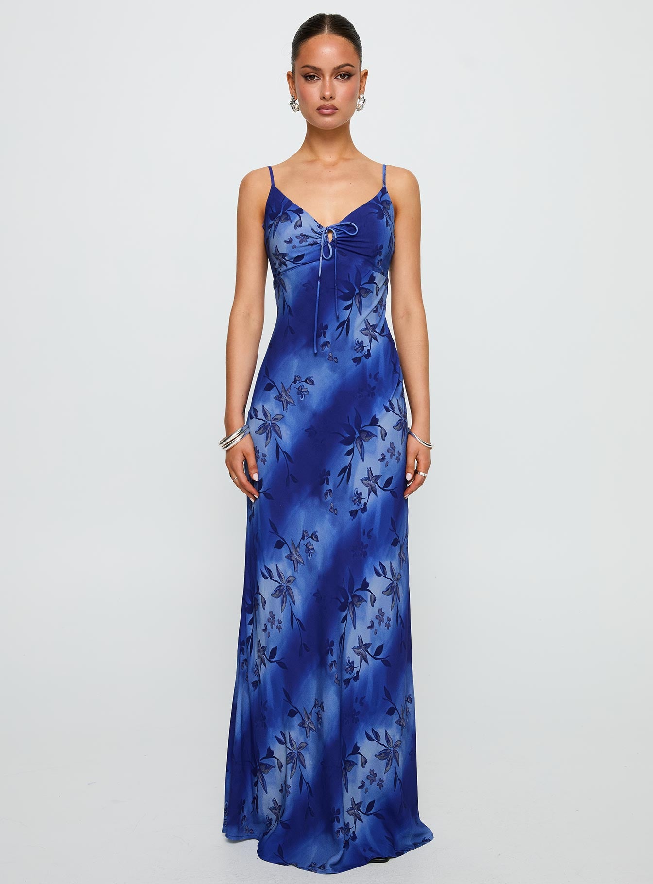 Lauraline Maxi Dress Blue - Image 7
