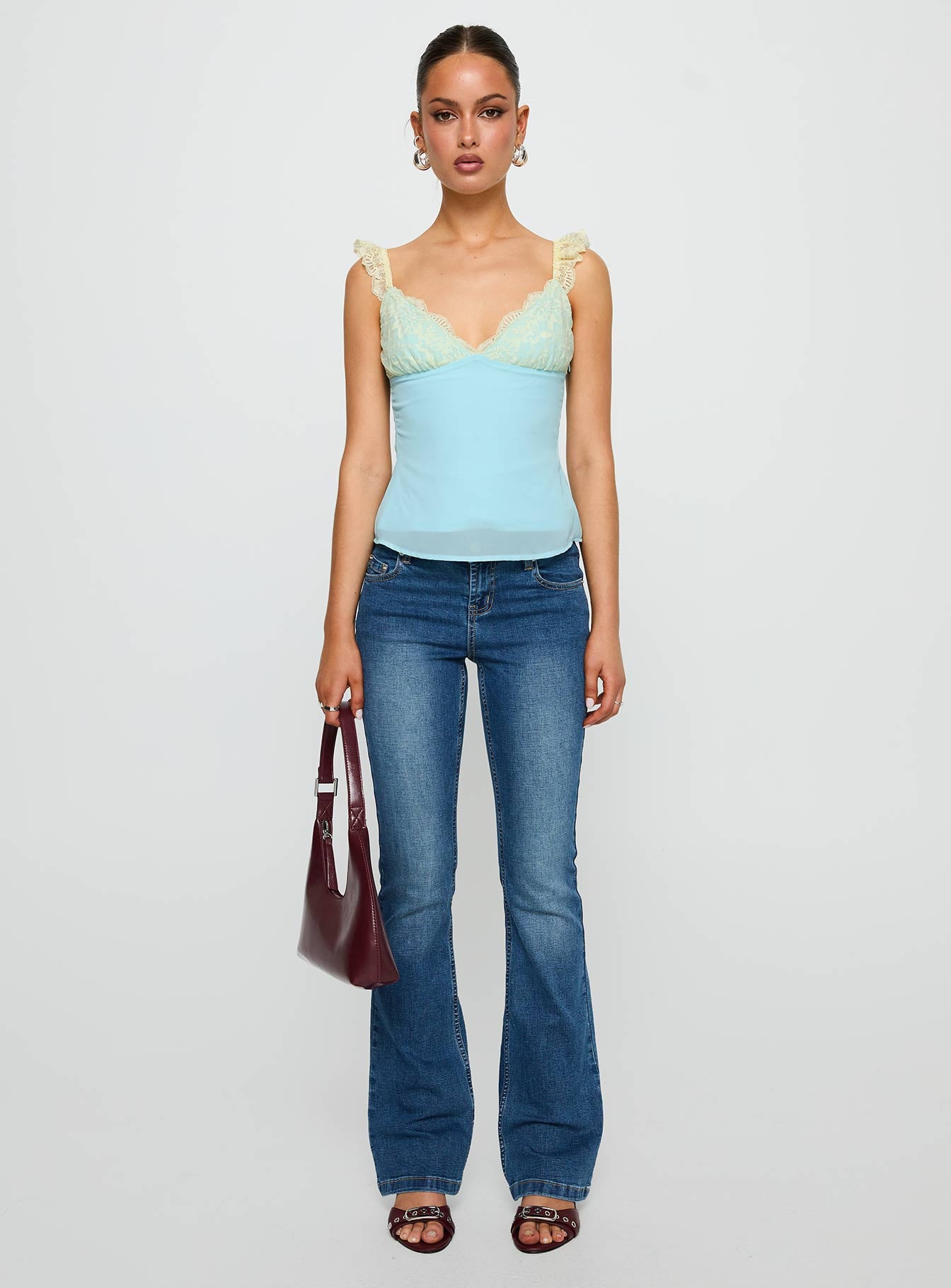 Delvonte Top Blue / Yellow - Image 6