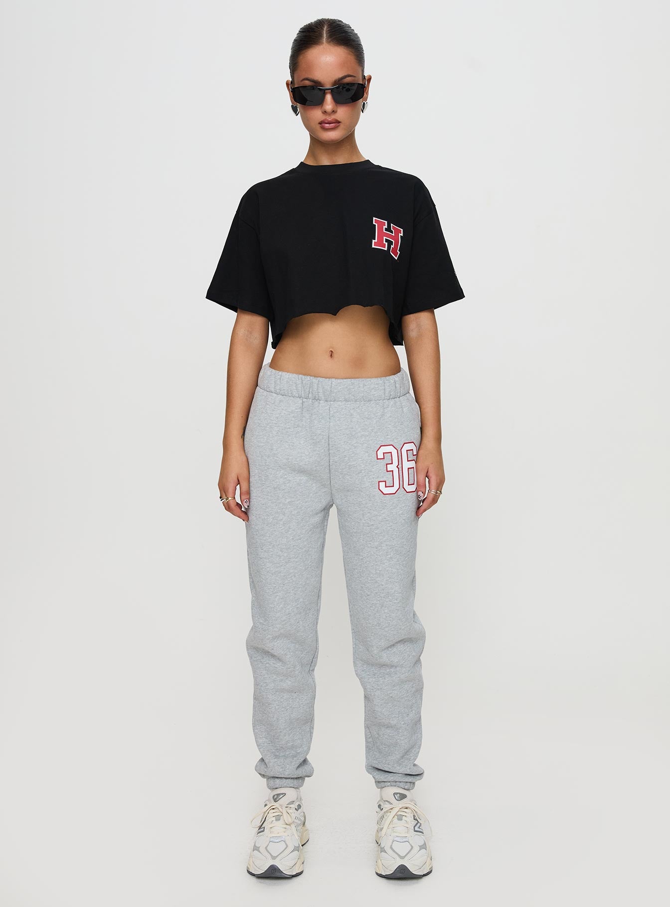 Harvard Sweatpants Grey - Image 7