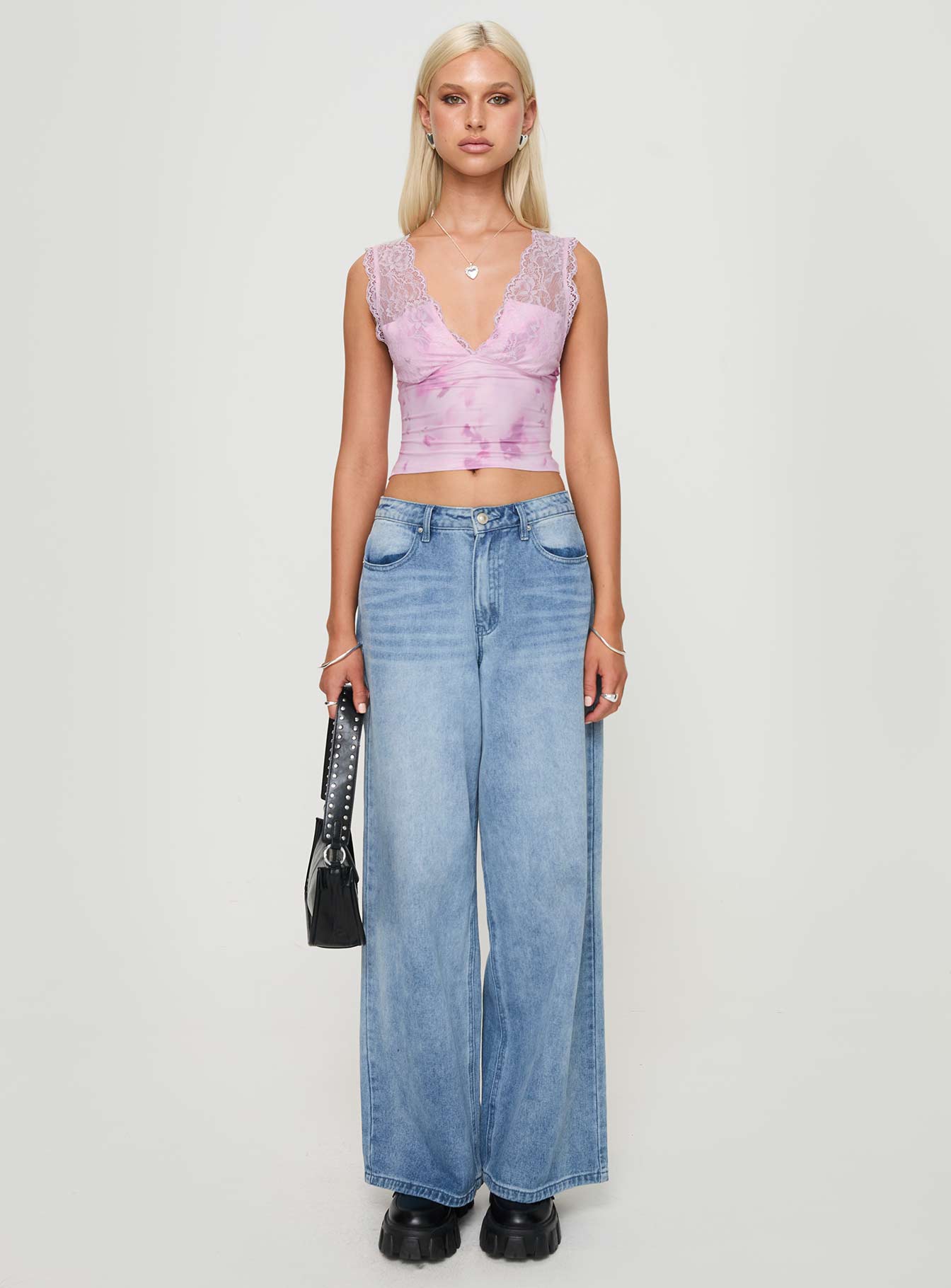 Typha Top Pink Floral - Image 7