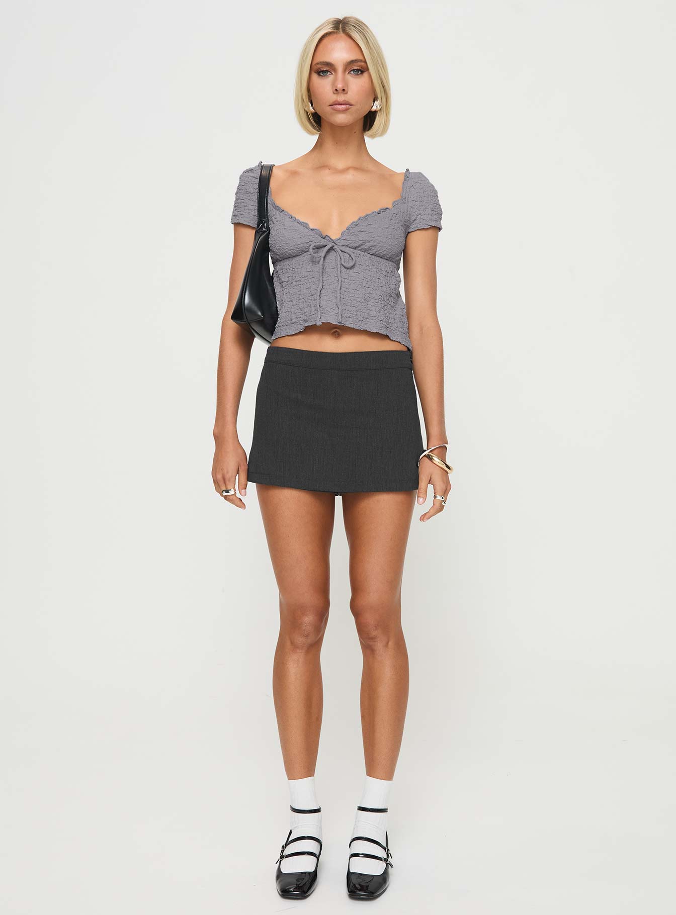 Kellan Cap Sleeve Top Blue - Image 7