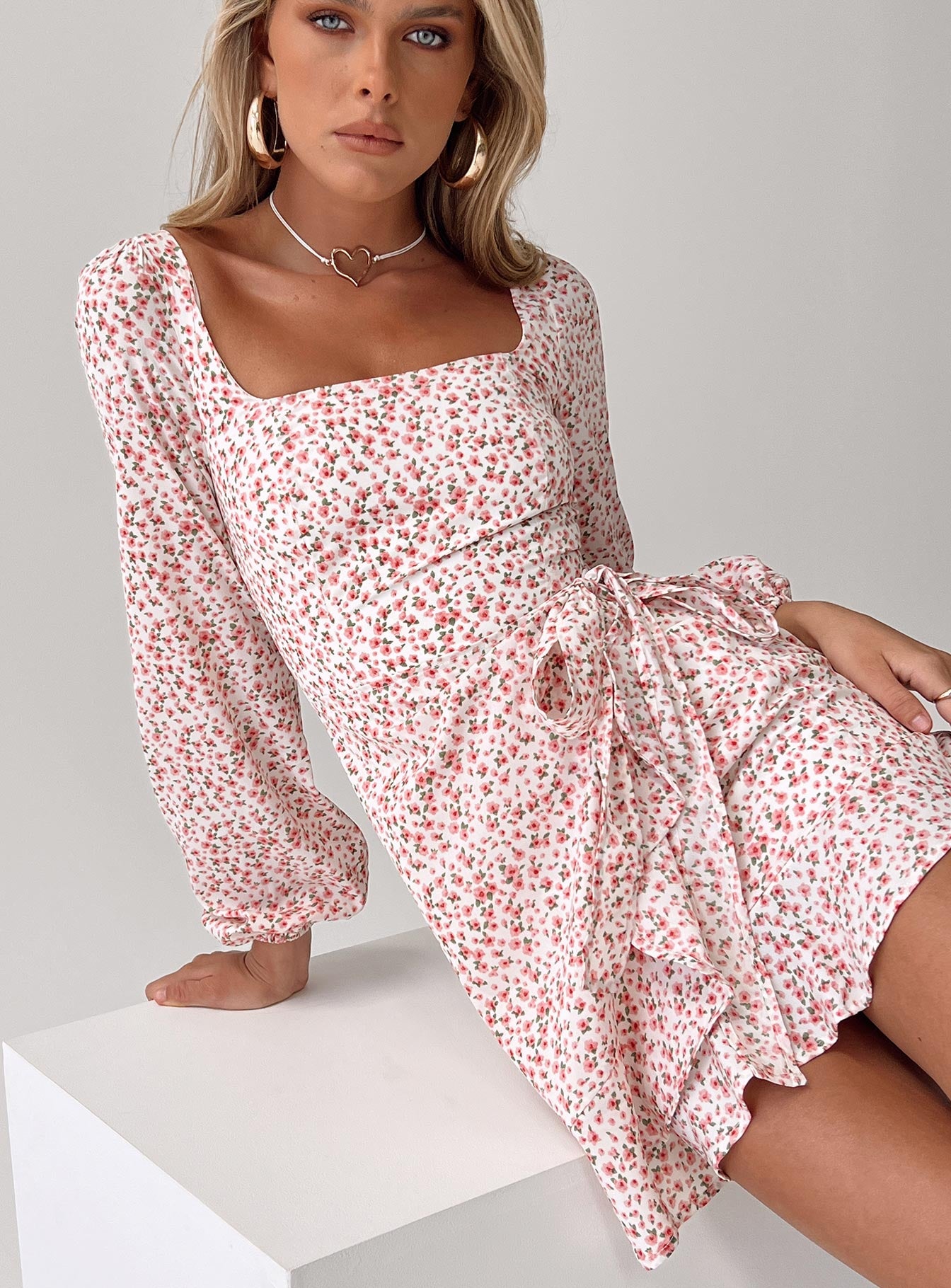 The Villa Mini Dress Floral - Image 7