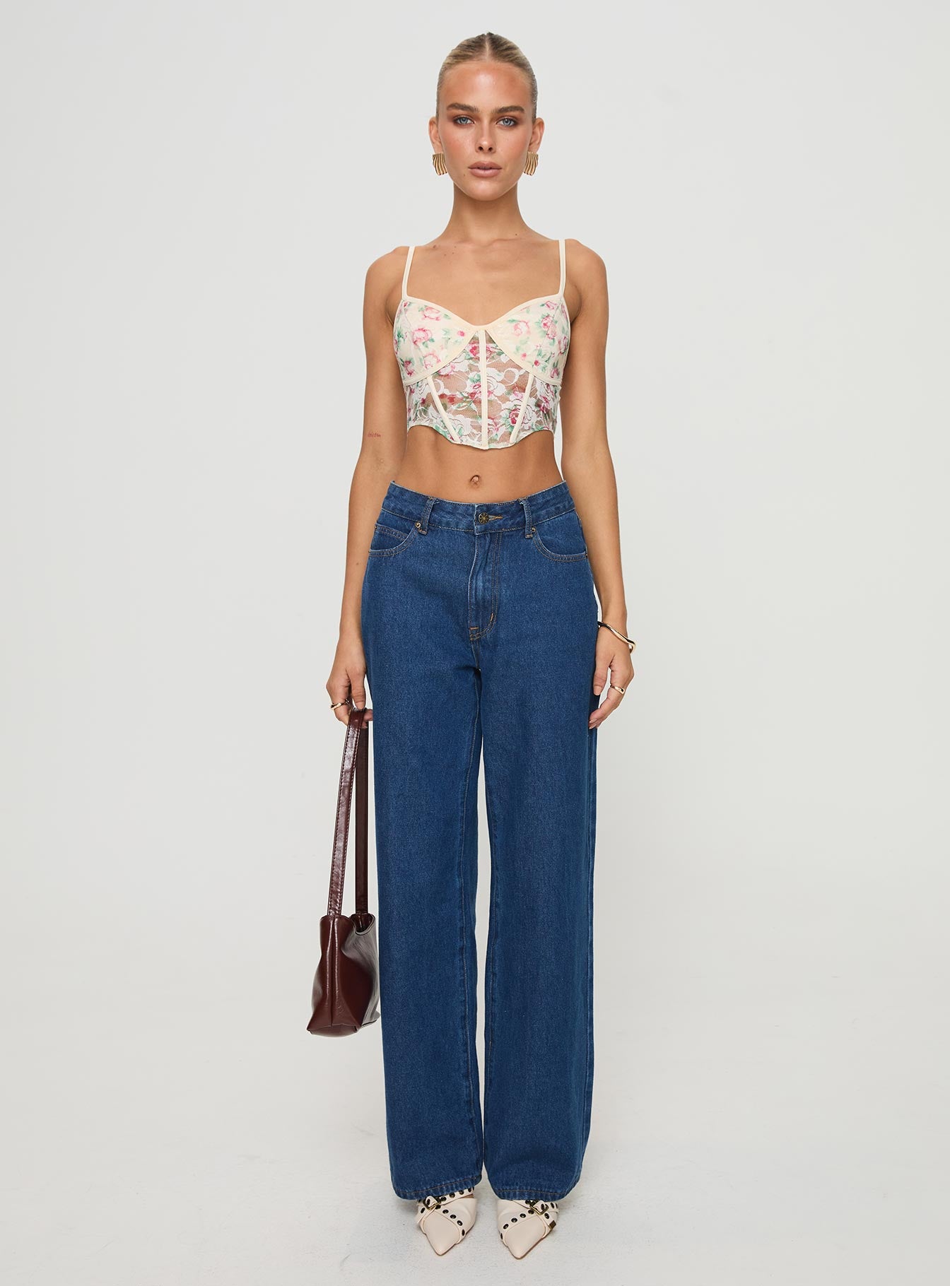 Romania Top Cream / Floral - Image 7