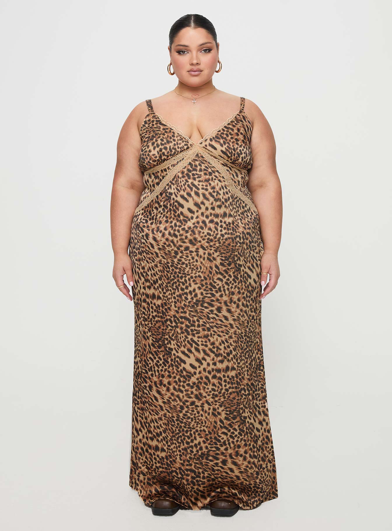 Sanctuary Maxi Dress Leopard Curve - Image 7