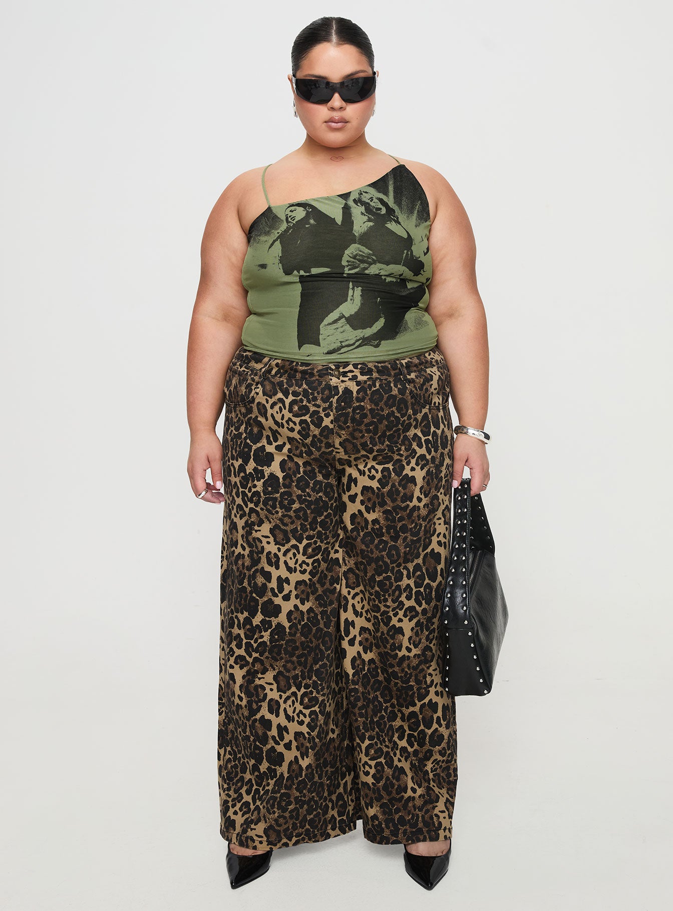 Pantar Low Rise Pants Leopard Curve - Image 7