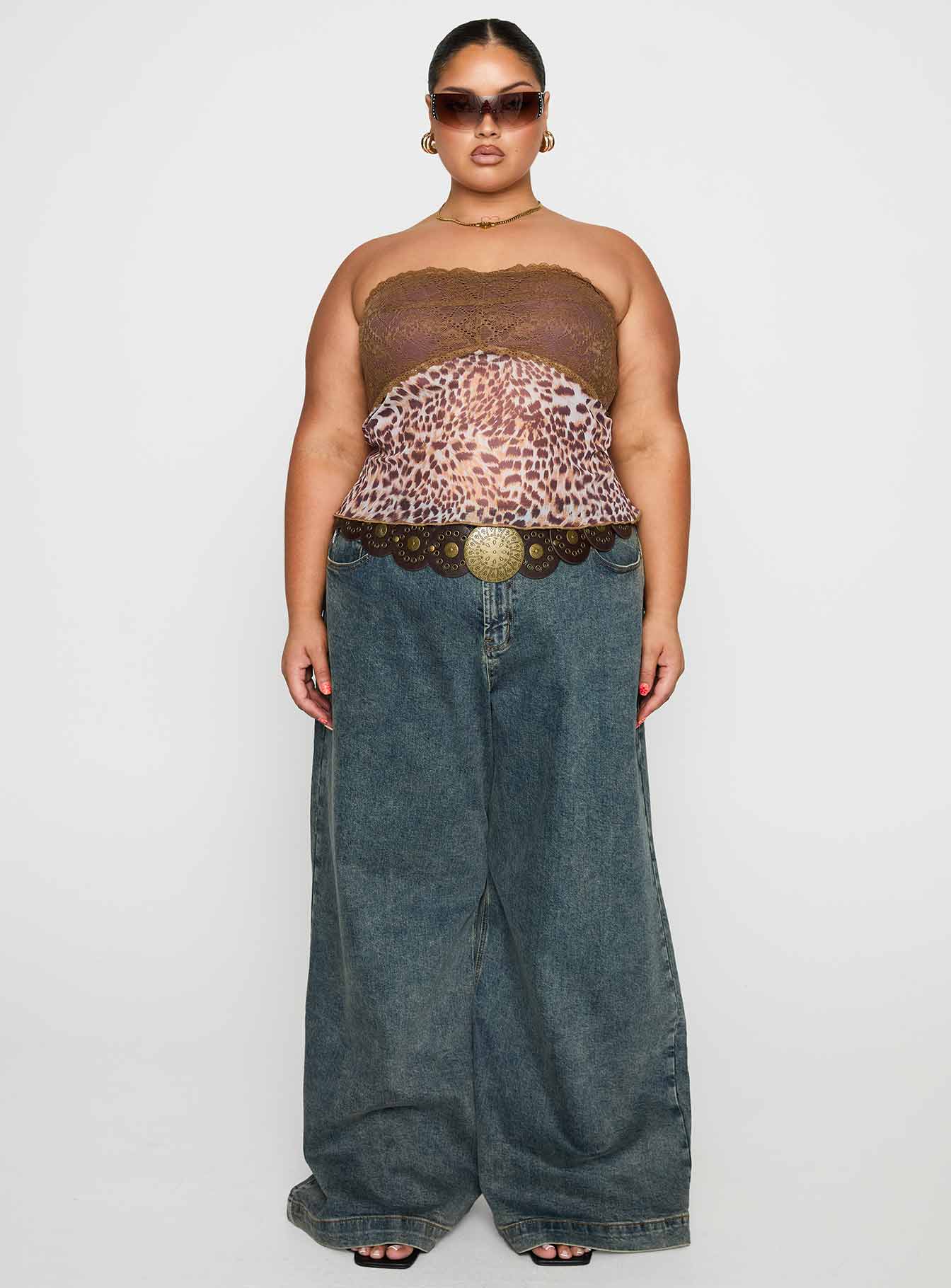 Art Deco Top Brown Curve - Image 7