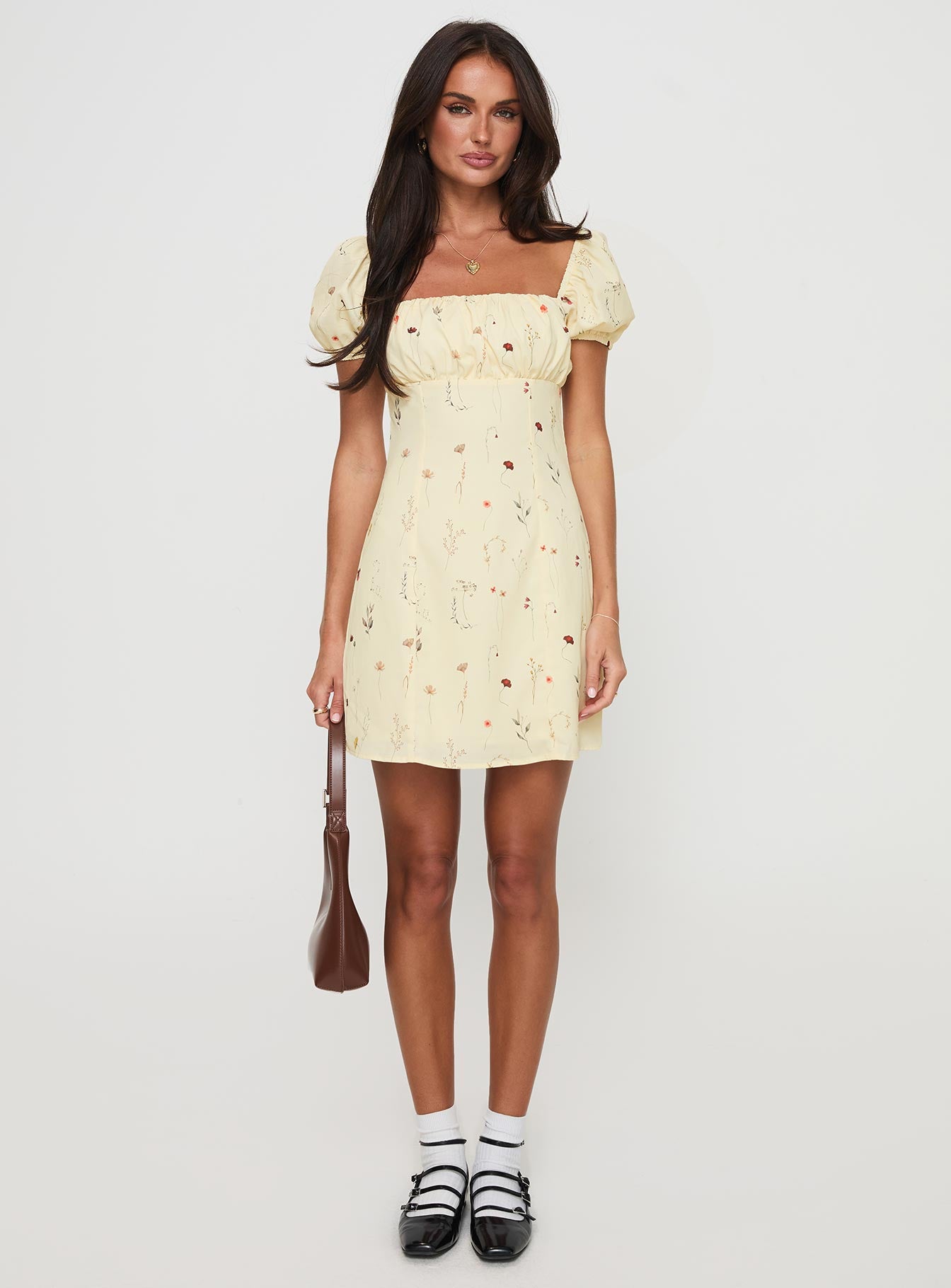 Luvva Mini Dress Lemon - Image 6