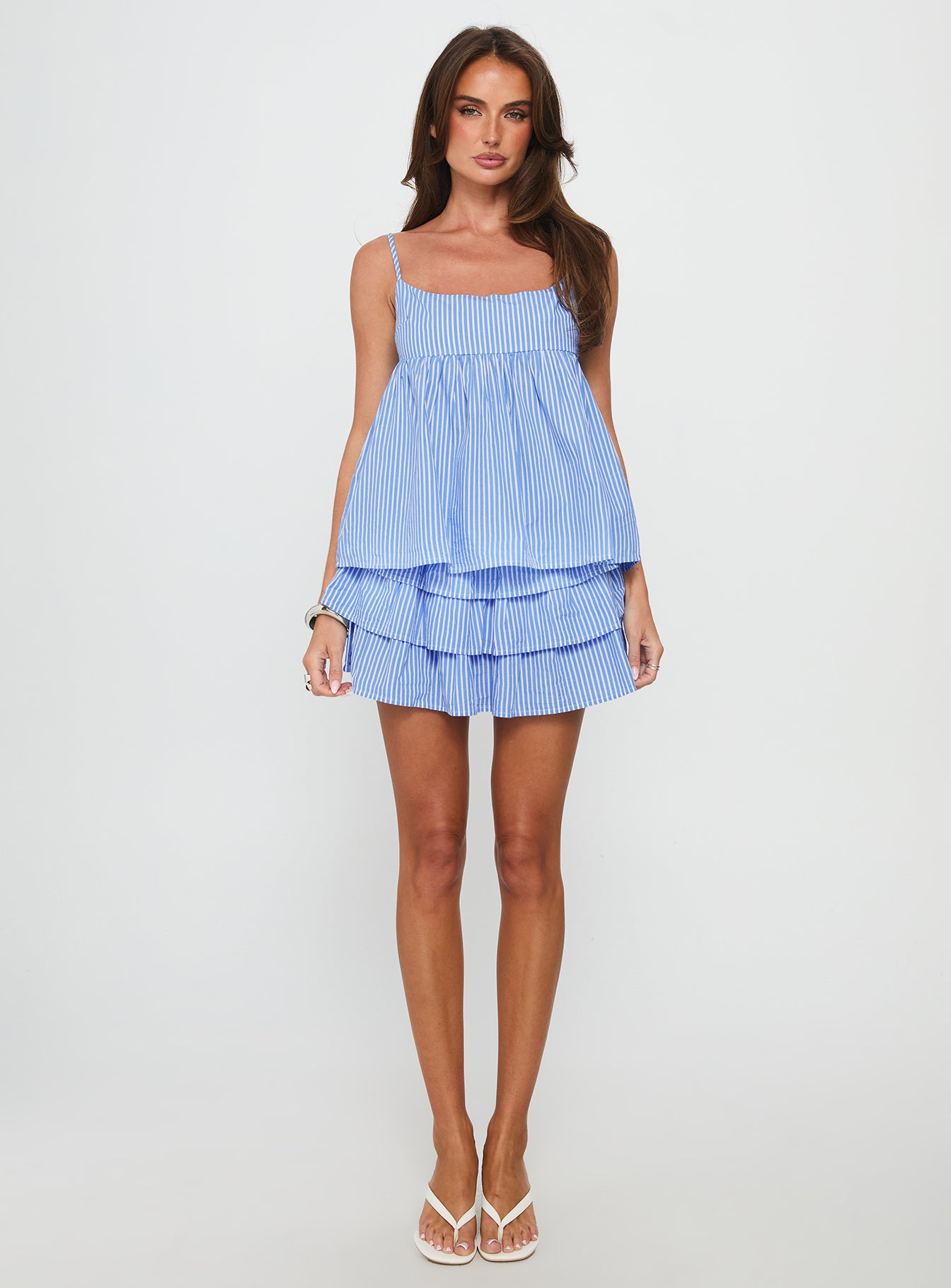 Sun Soaked Tiered Set Blue Stripe - Image 6