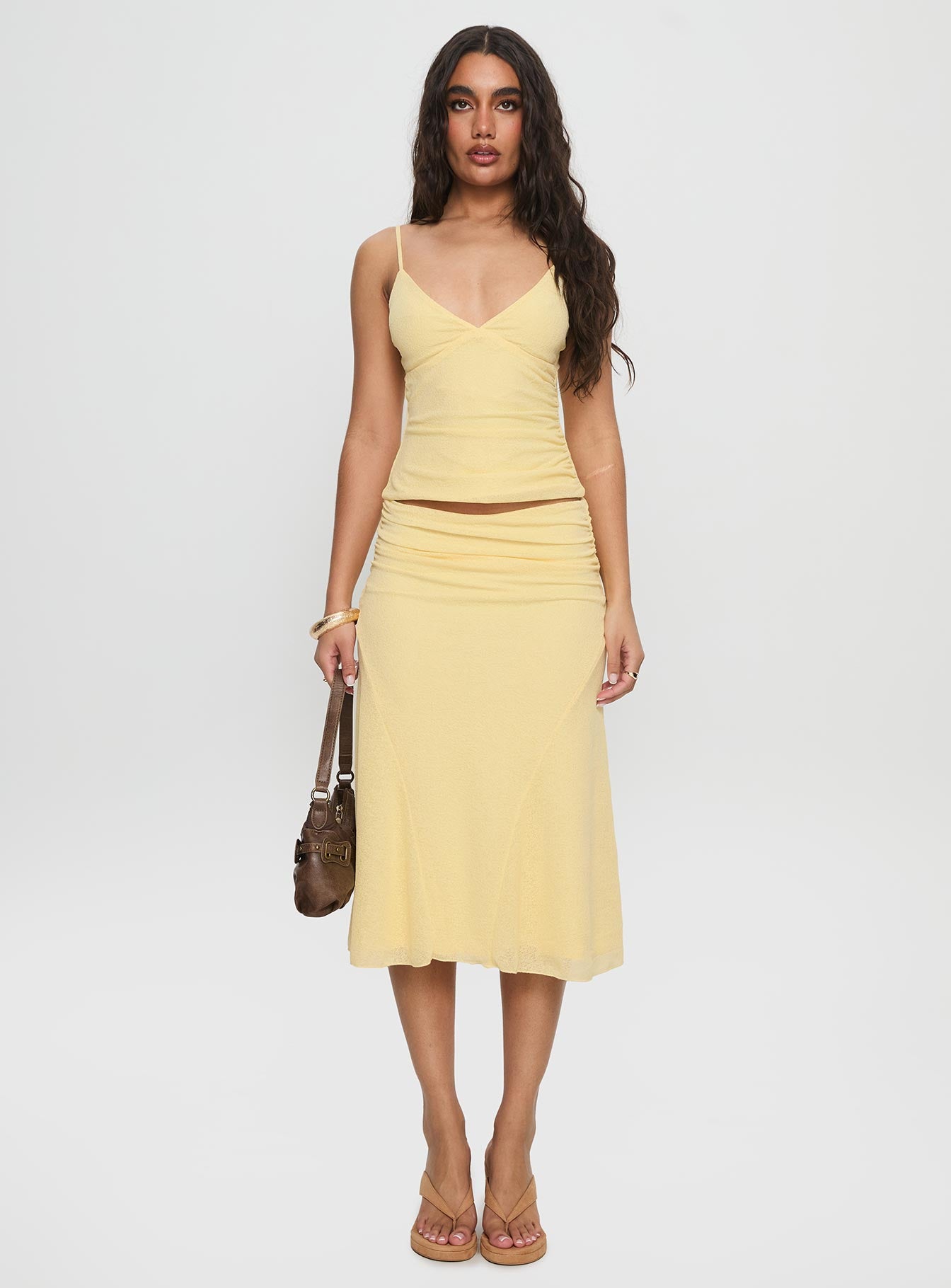 Zylen Cami Set Yellow - Image 6