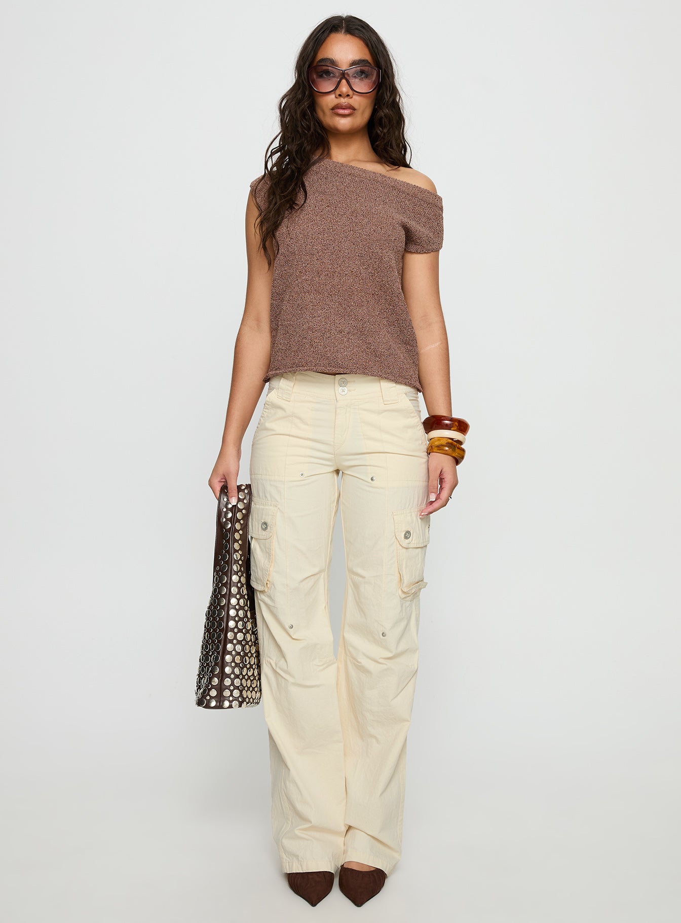 Remmi Cargo Pants Cream - Image 7