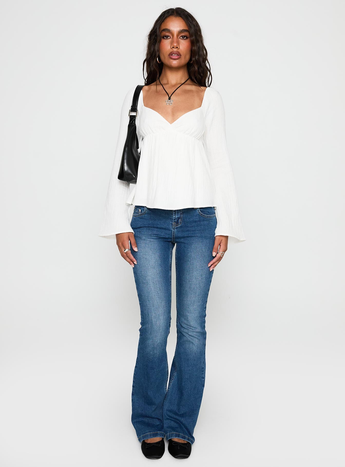 Khalea Long Sleeve Top White - Image 7