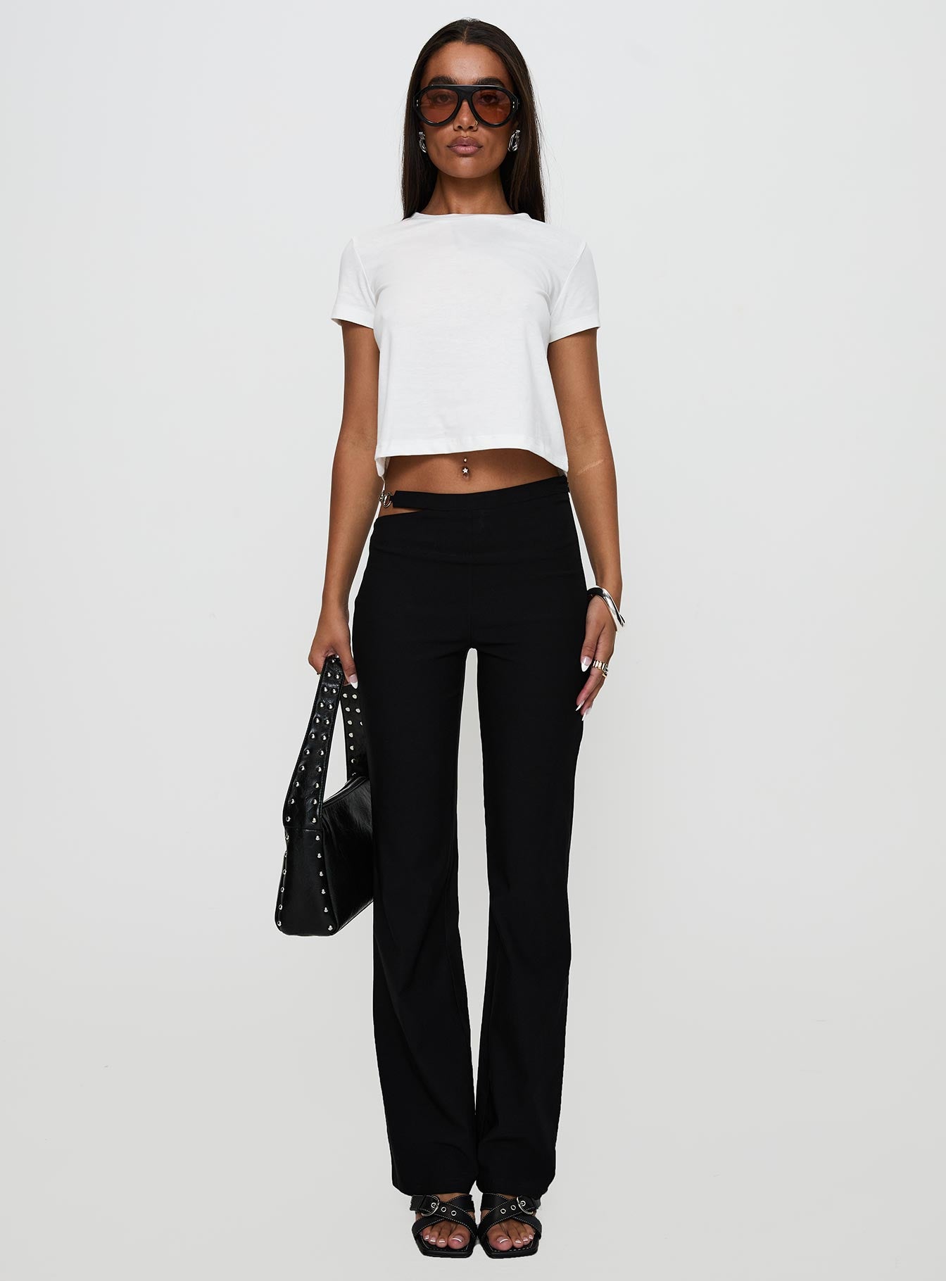 Eyes On You Flare Pants Black - Image 7