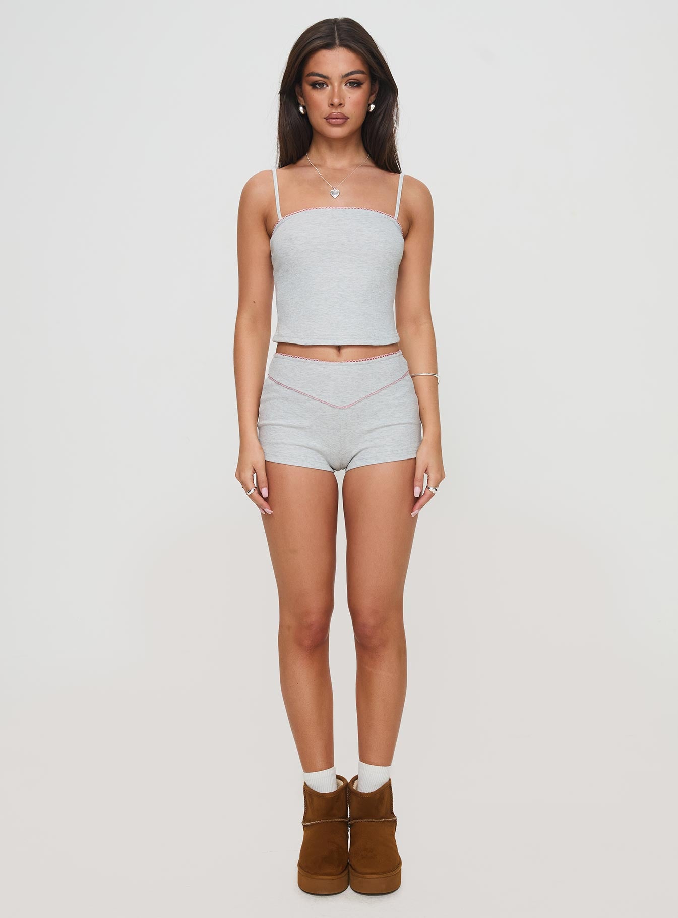 Unfolding Rib Sleep Set Grey Marle - Image 7