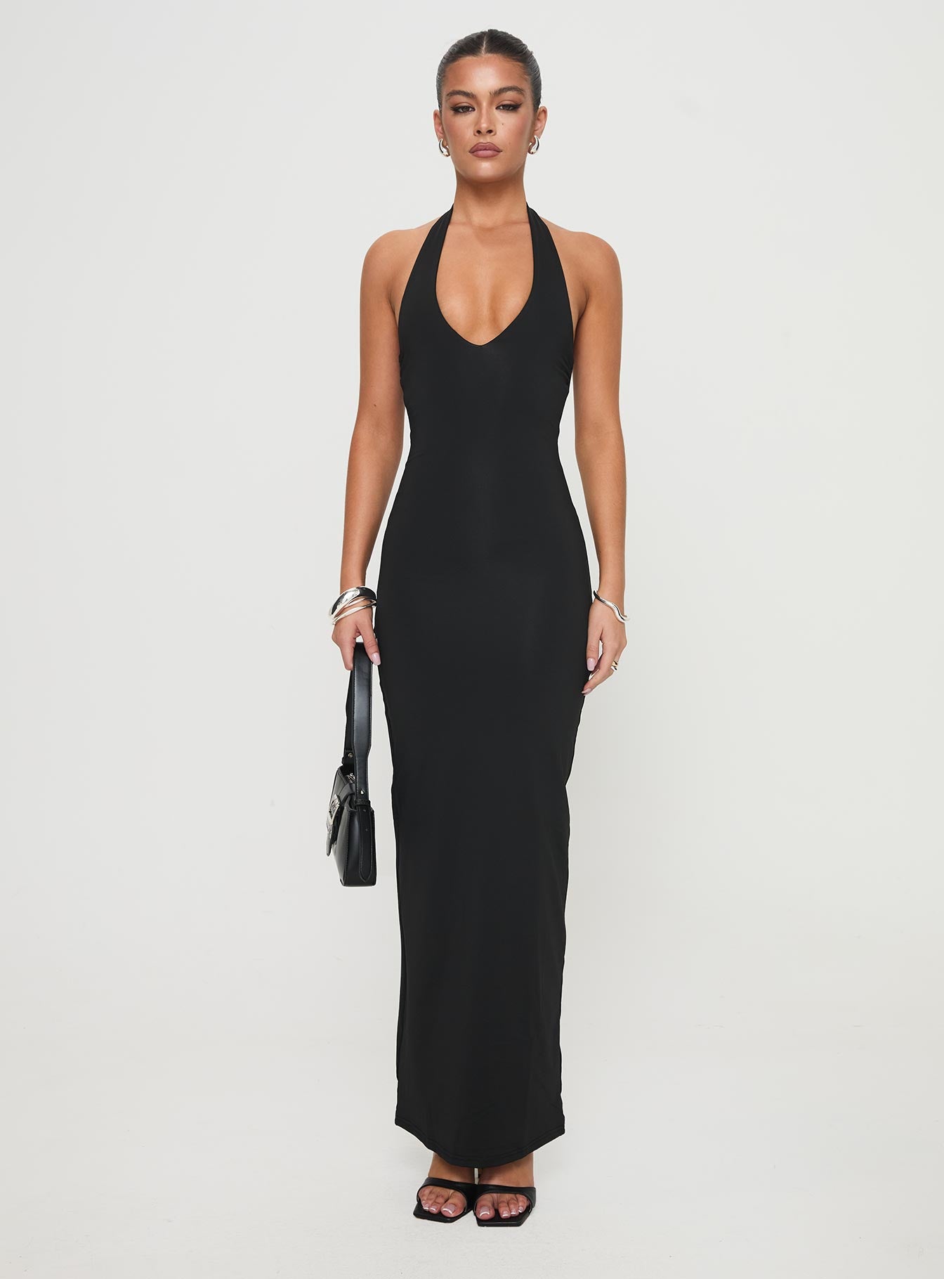 Spicy Maxi Dress Black Petite - Image 7