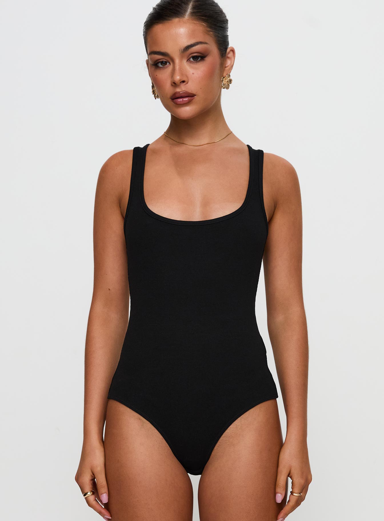 Baseline Rib Bodysuit Black - Image 7