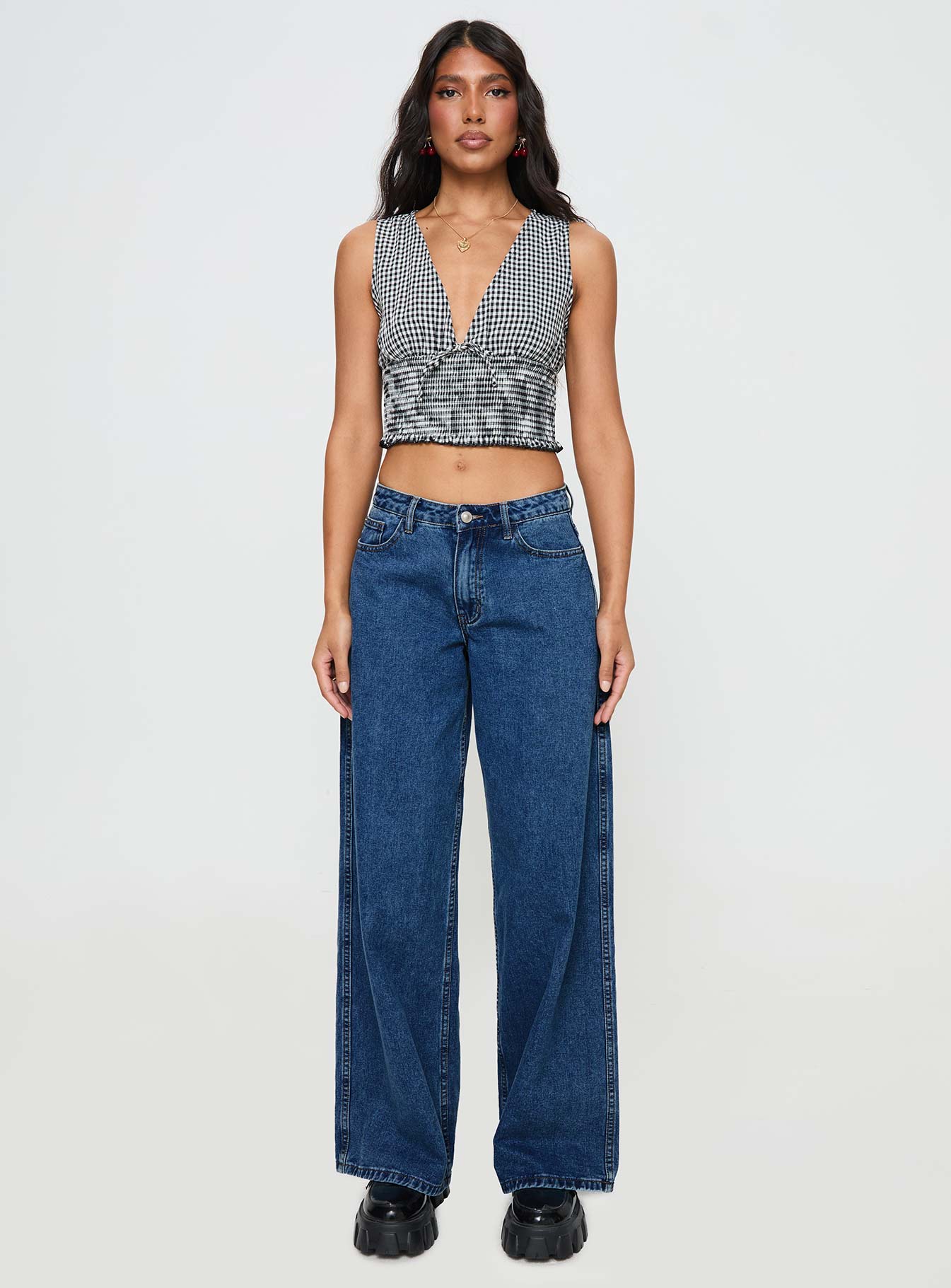 Mixing It Up Top Black / White - Image 7