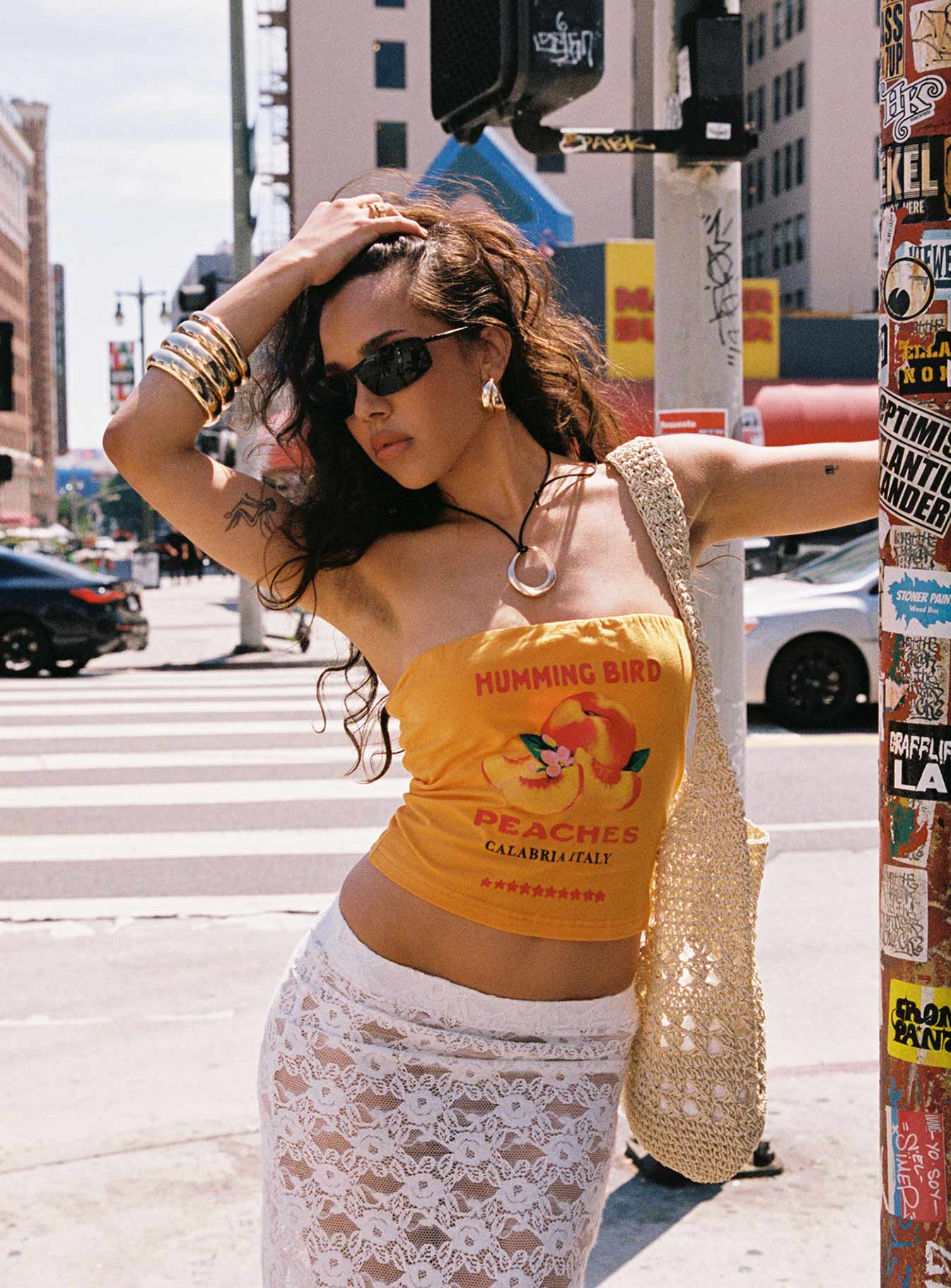 Peaches Tube Top Orange - Image 12