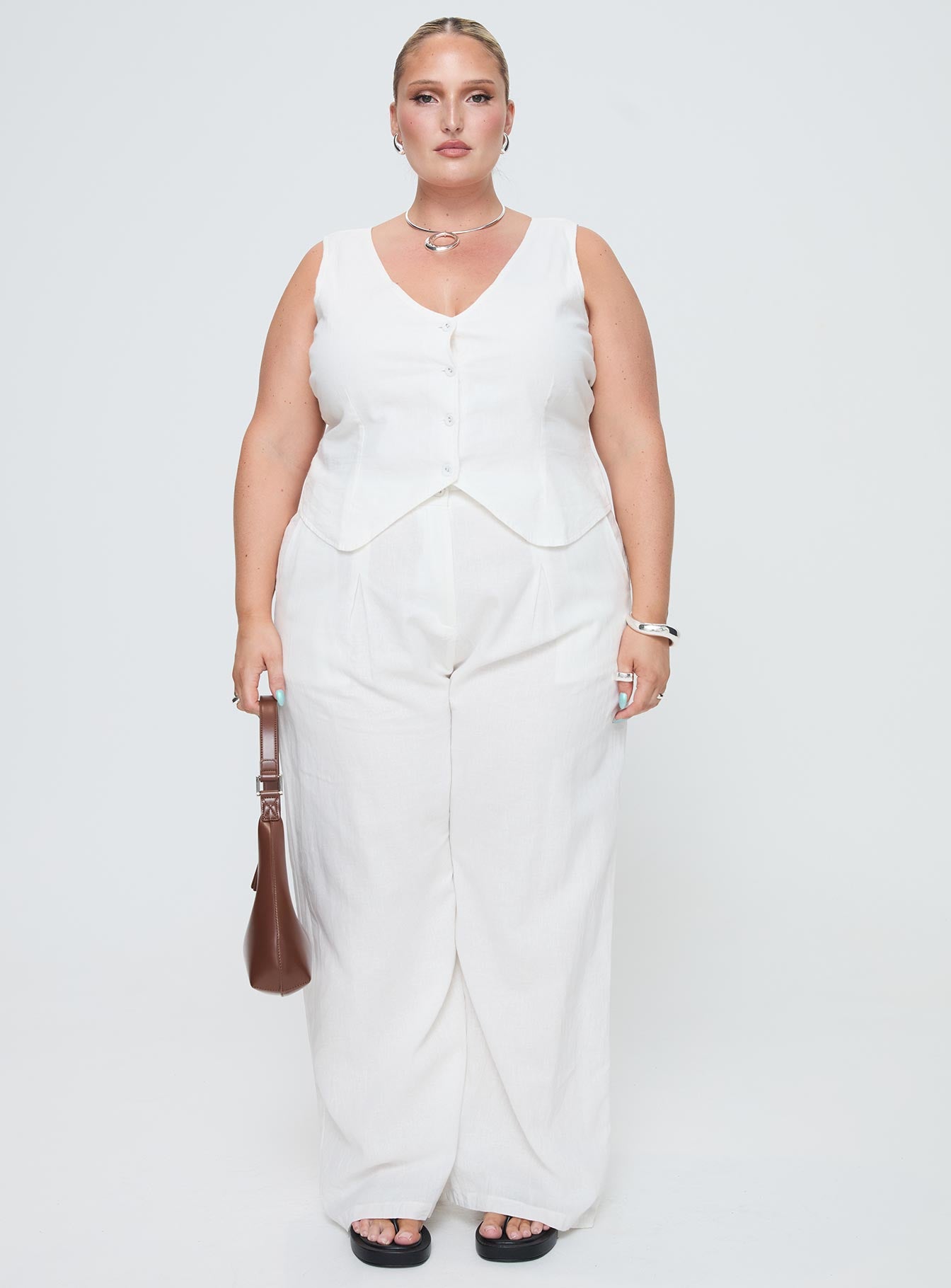 Sofi Vest Top Natural Curve - Image 7