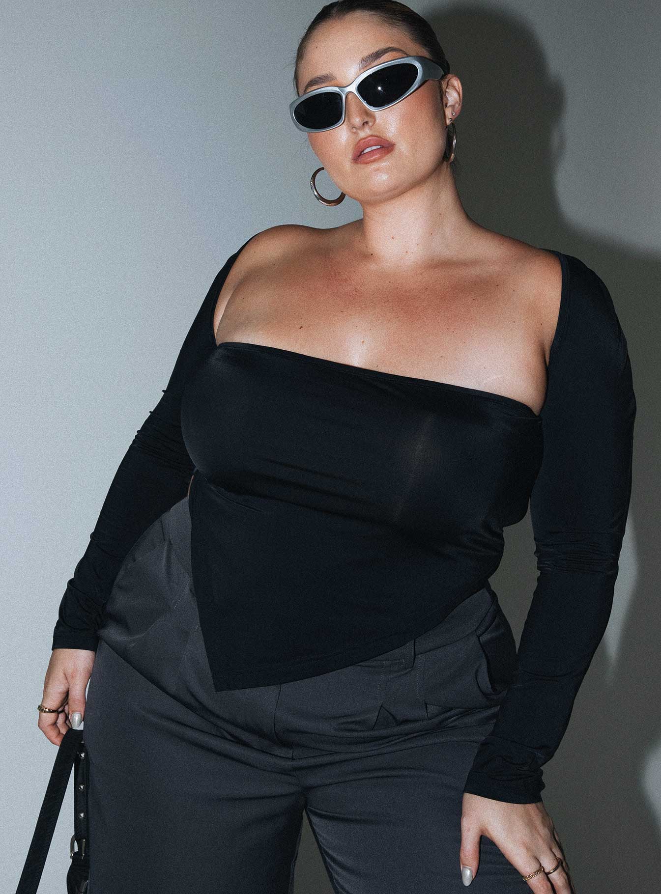 Koslo Bolero Top Black Curve - Image 7