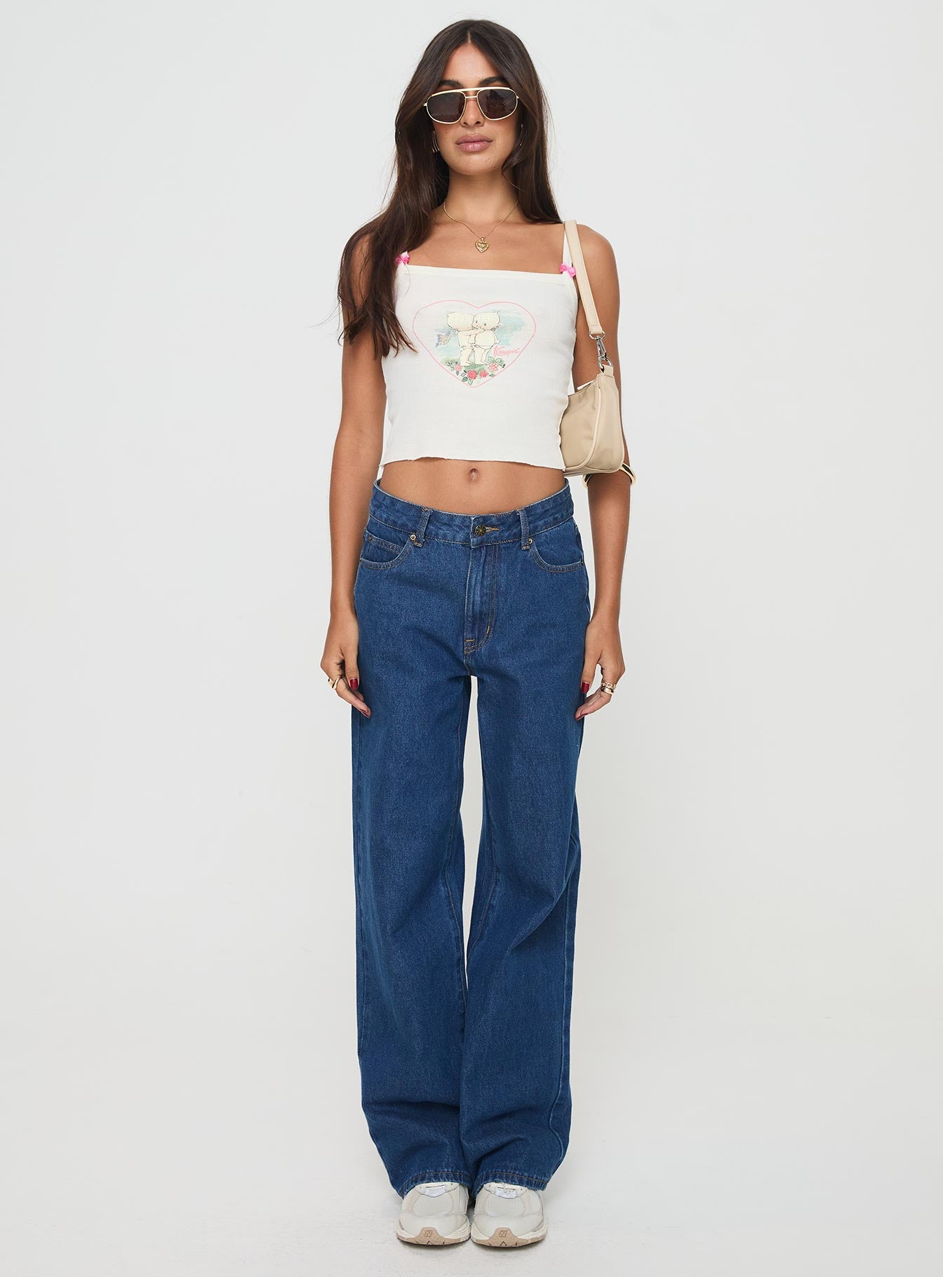 Kewpie Butterflies & Roses Top Cream - Image 7