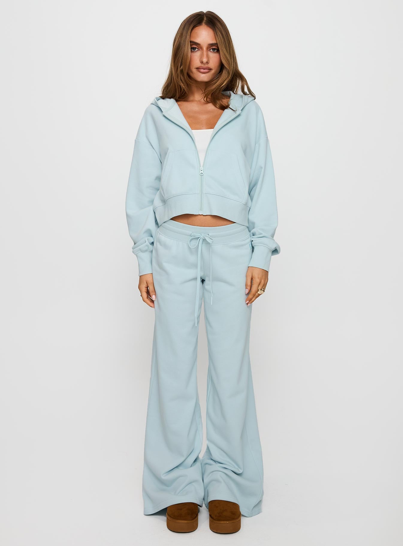 Mindful Low Rise Pant Blue - Image 7